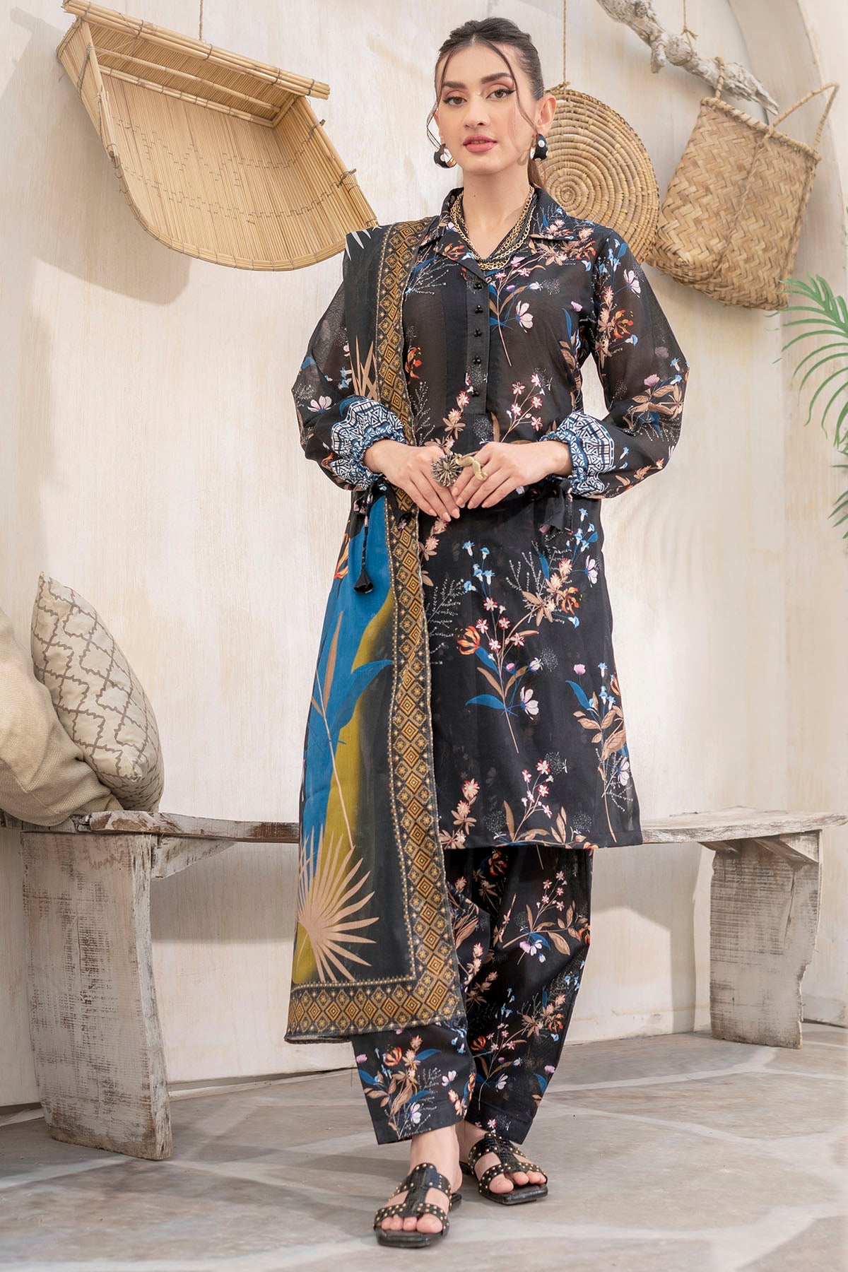 4150-PRINT-A DIGITAL PRINTED LAWN UNSTITCHED