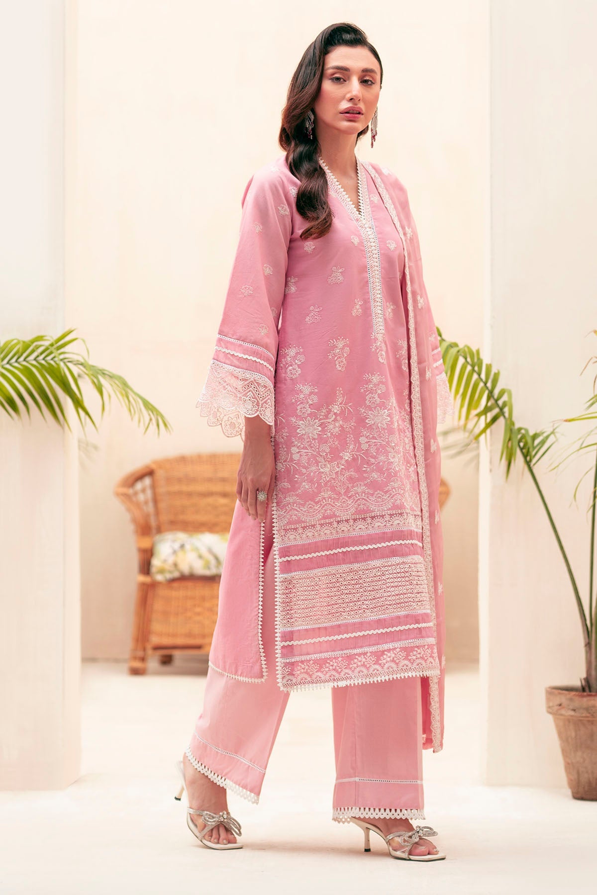 4151-ZOFIA EMBROIDERED LAWN STITCHED