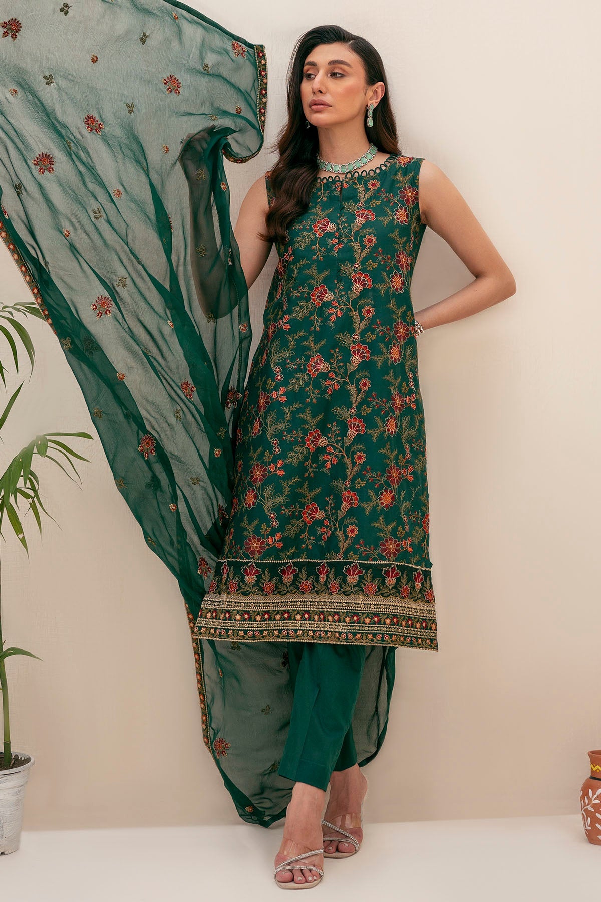 4155-ISLA EMBROIDERED LAWN UNSTITCHED