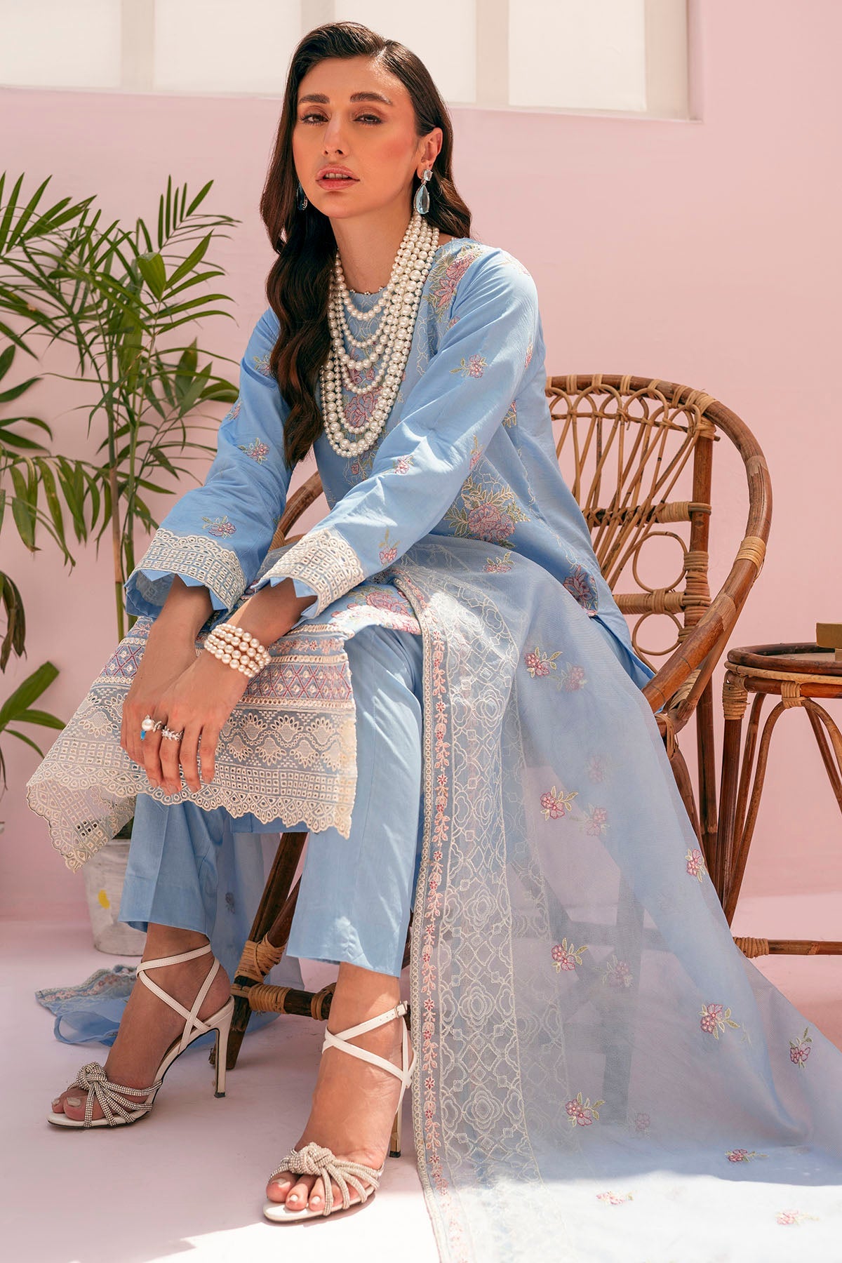 4158-ERIS EMBROIDERED LAWN UNSTITCHED