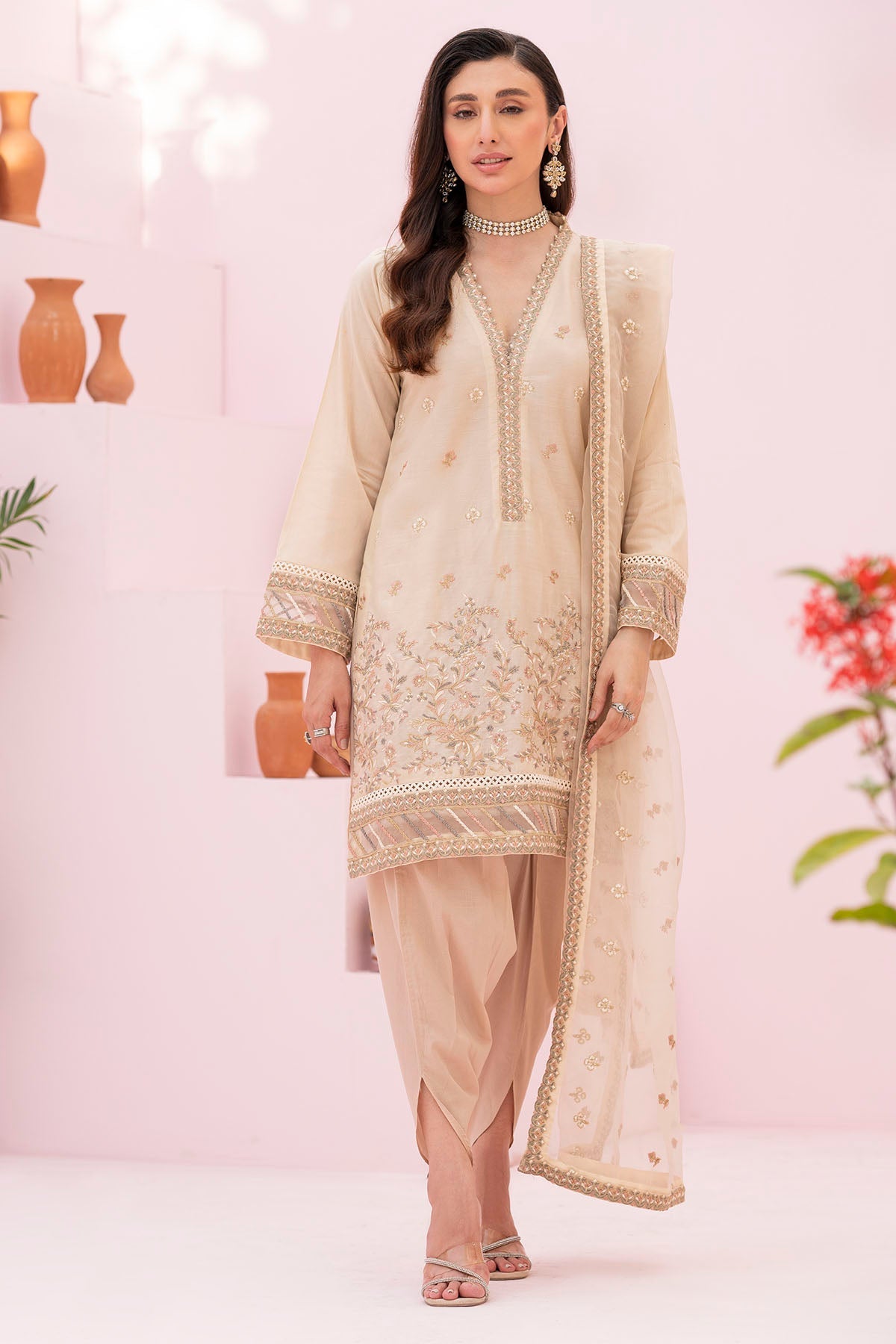 4159-VOILA EMBROIDERED LAWN UNSTITCHED