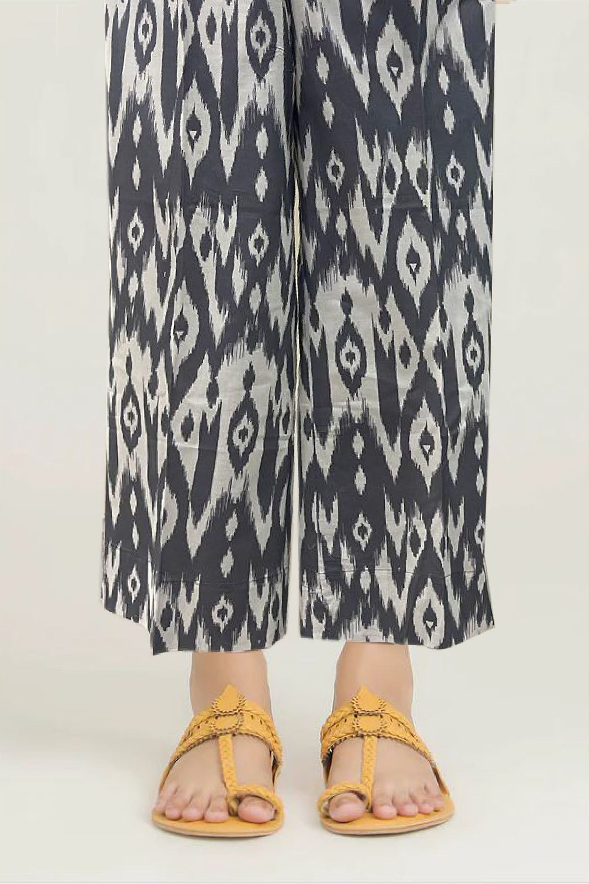 4184-PRINT-A PRINTED TROUSER STITCHED