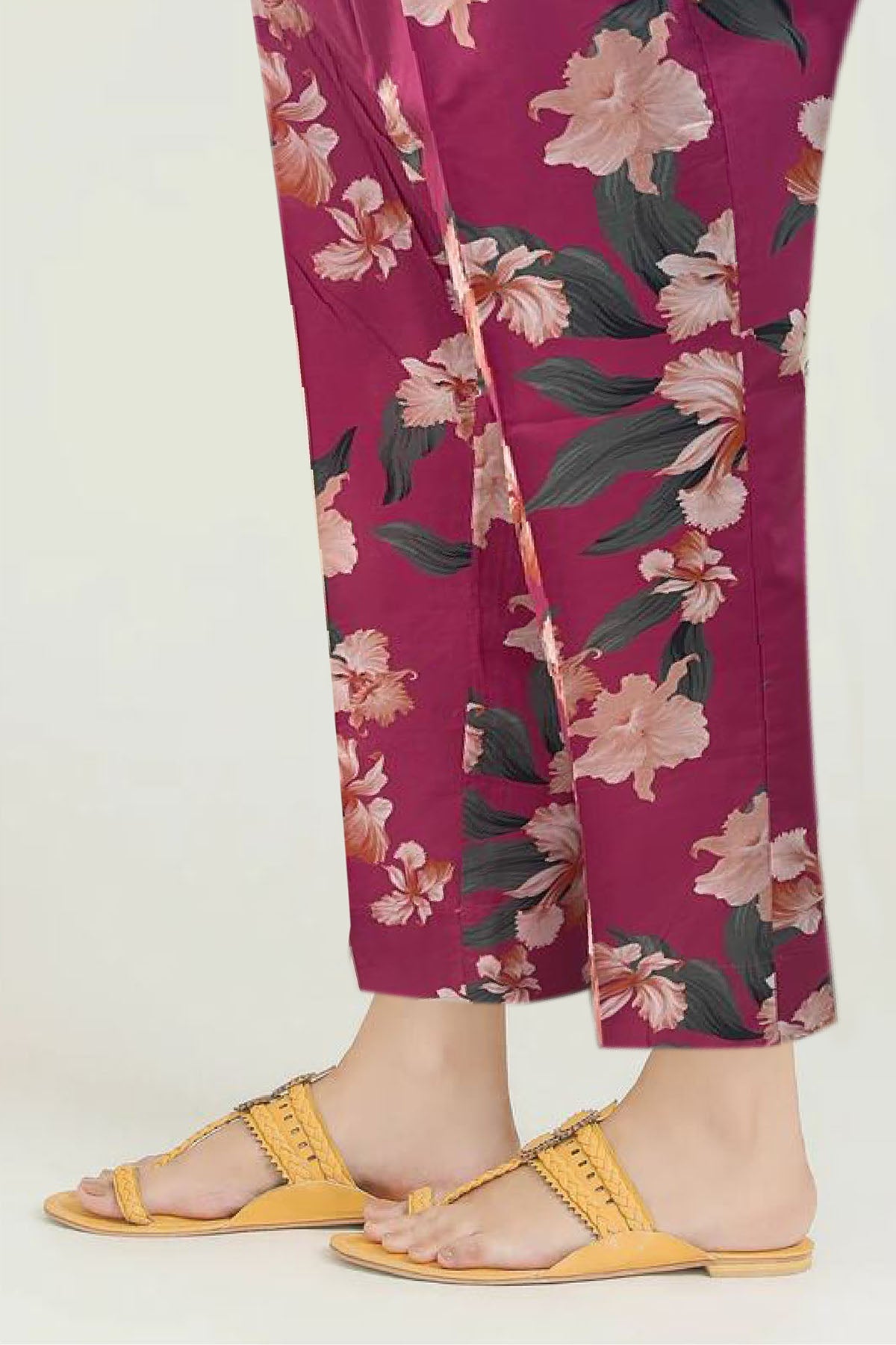 4188-PRINT-A PRINTED TROUSER STITCHED