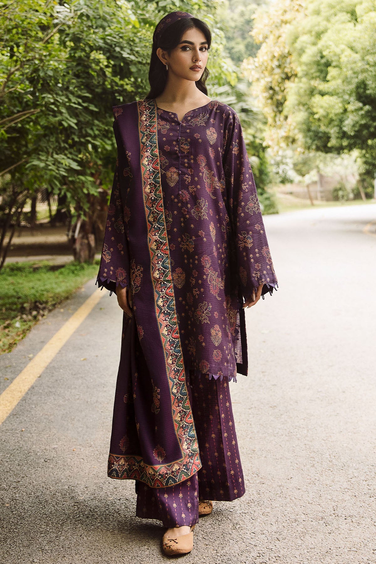 4344-AVENTURINE DIGITAL PRINTED KHADDAR UNSTITCHED