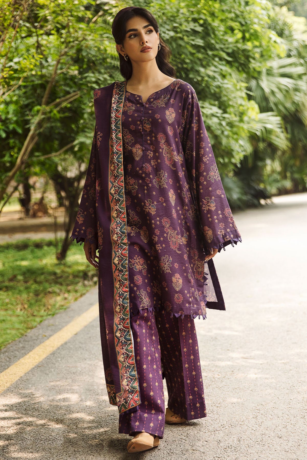 4344-AVENTURINE DIGITAL PRINTED KHADDAR UNSTITCHED