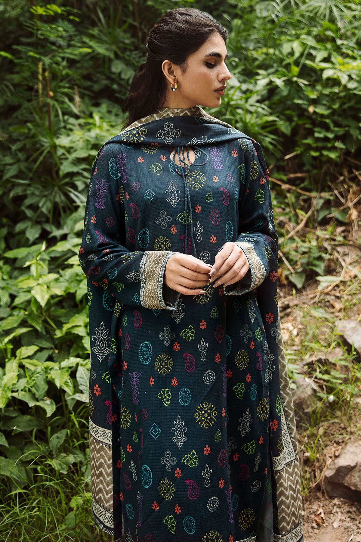 4345-OBSIDIAN DIGITAL PRINTED KHADDAR UNSTITCHED