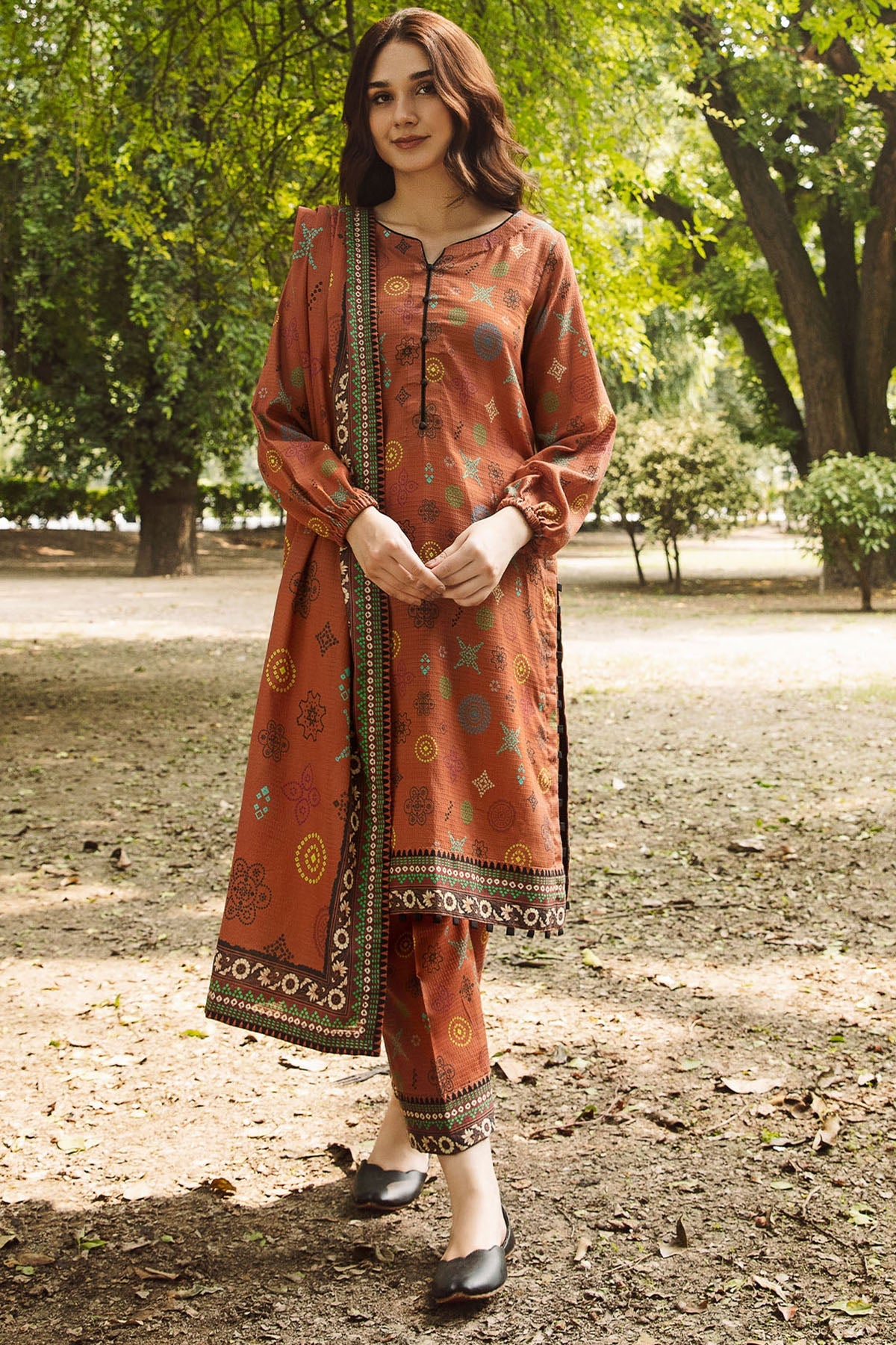 4346-ANGELITE DIGITAL PRINTED KHADDAR UNSTITCHED