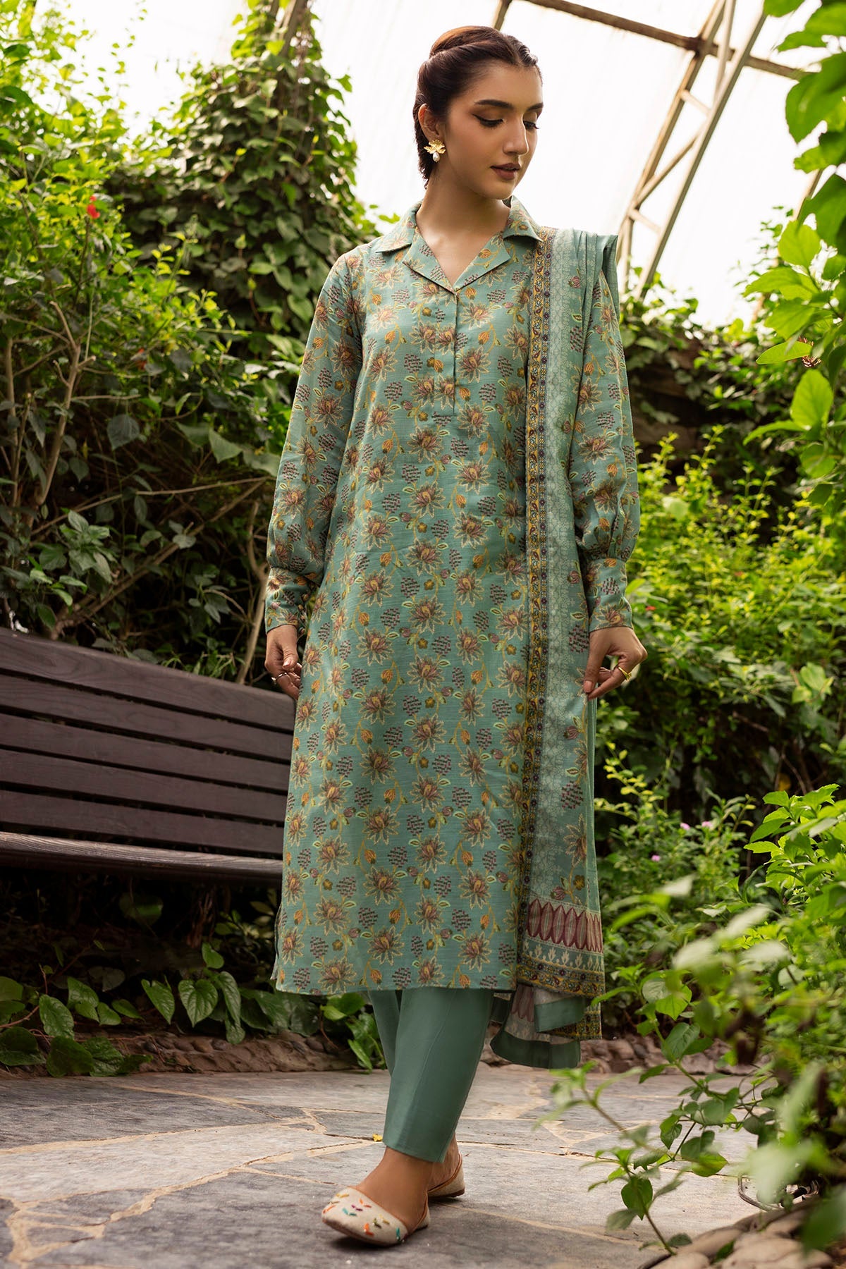 4361-RAYA DIGITAL PRINTED KHADDAR UNSTITCHED
