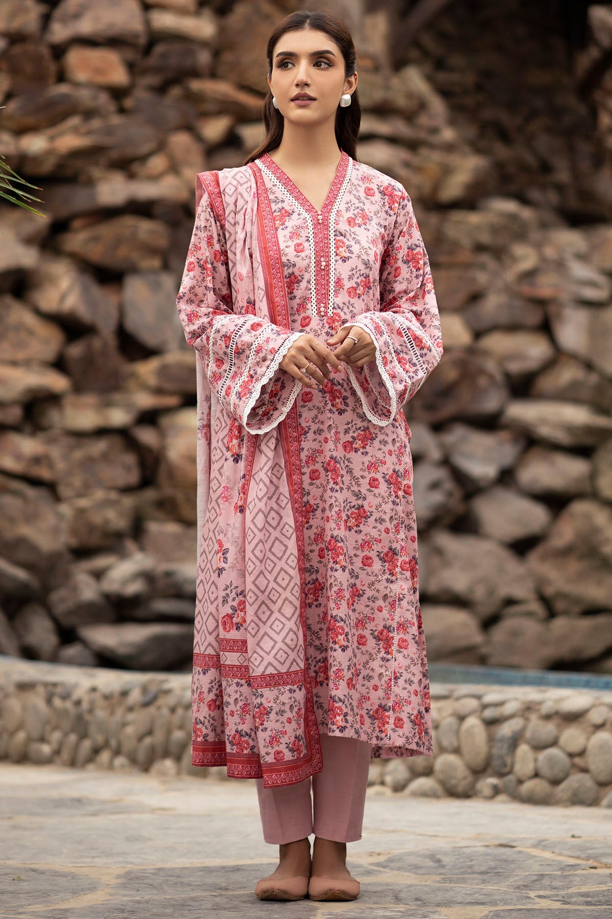 4363-AHANA DIGITAL PRINTED KHADDAR UNSTITCHED