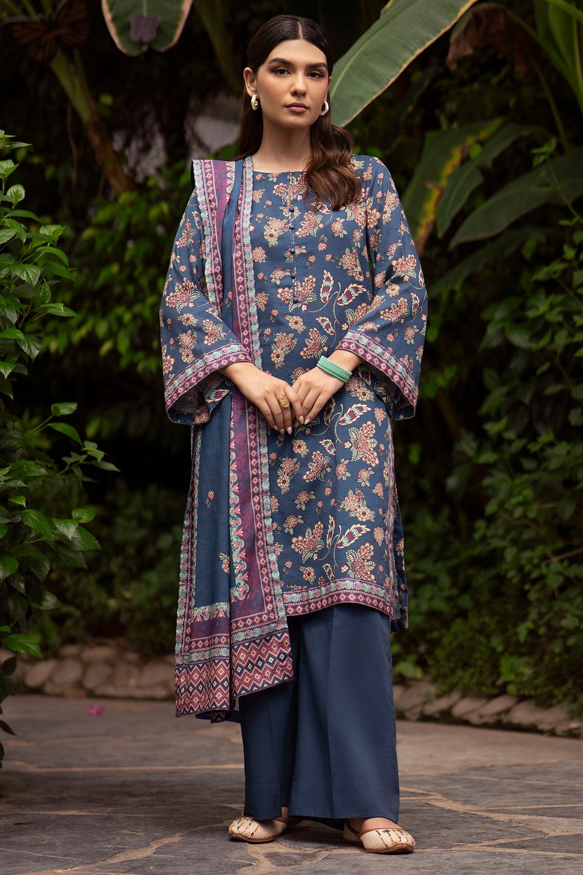 4367-LENORE DIGITAL PRINTED KHADDAR UNSTITCHED