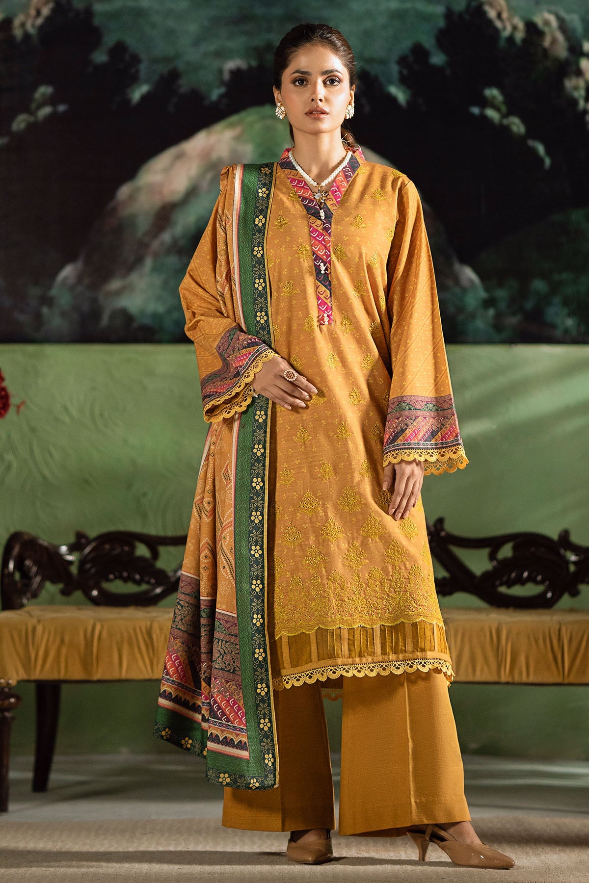 4389-MERAKI DIGITAL PRINTED KHADDAR UNSTITCHED