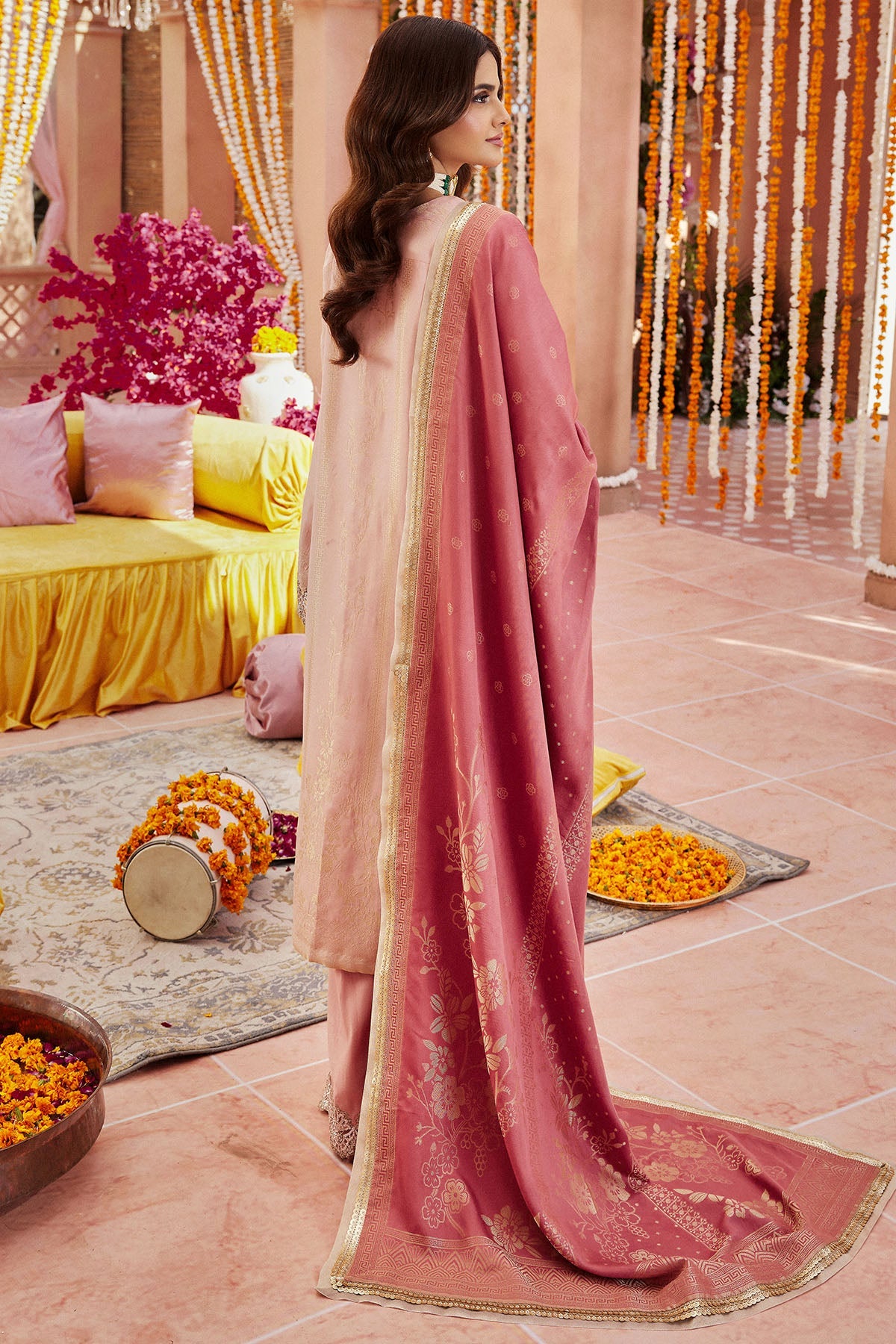4391-GULBANO EMBROIDERED JACQUARD STITCHED