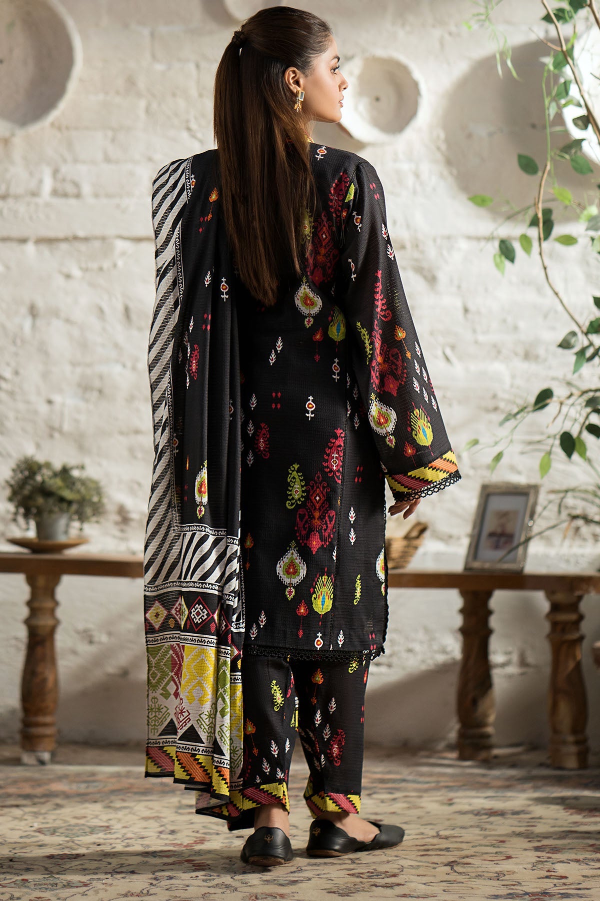 4413-QURBAT DIGITAL PRINTED KHADDAR UNSTITCHED