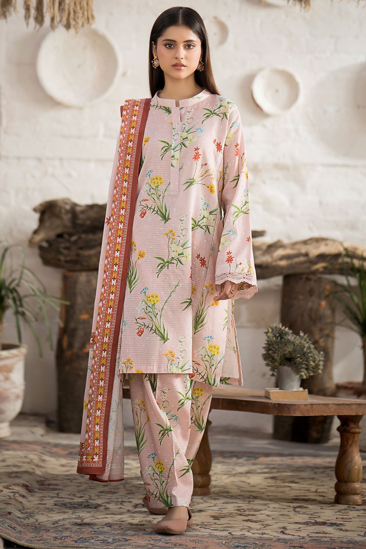 4420-SHAH-ZOR DIGITAL PRINTED KHADDAR UNSTITCHED