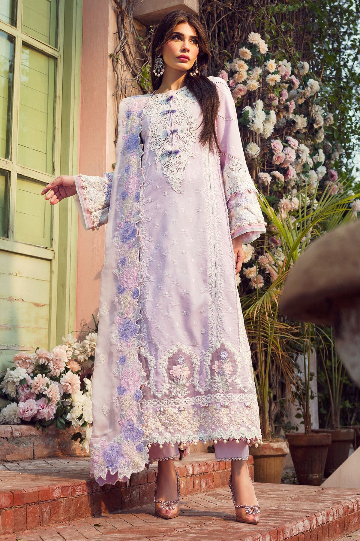 4421-RANIA EMBROIDERED LAWN UNSTITCHED