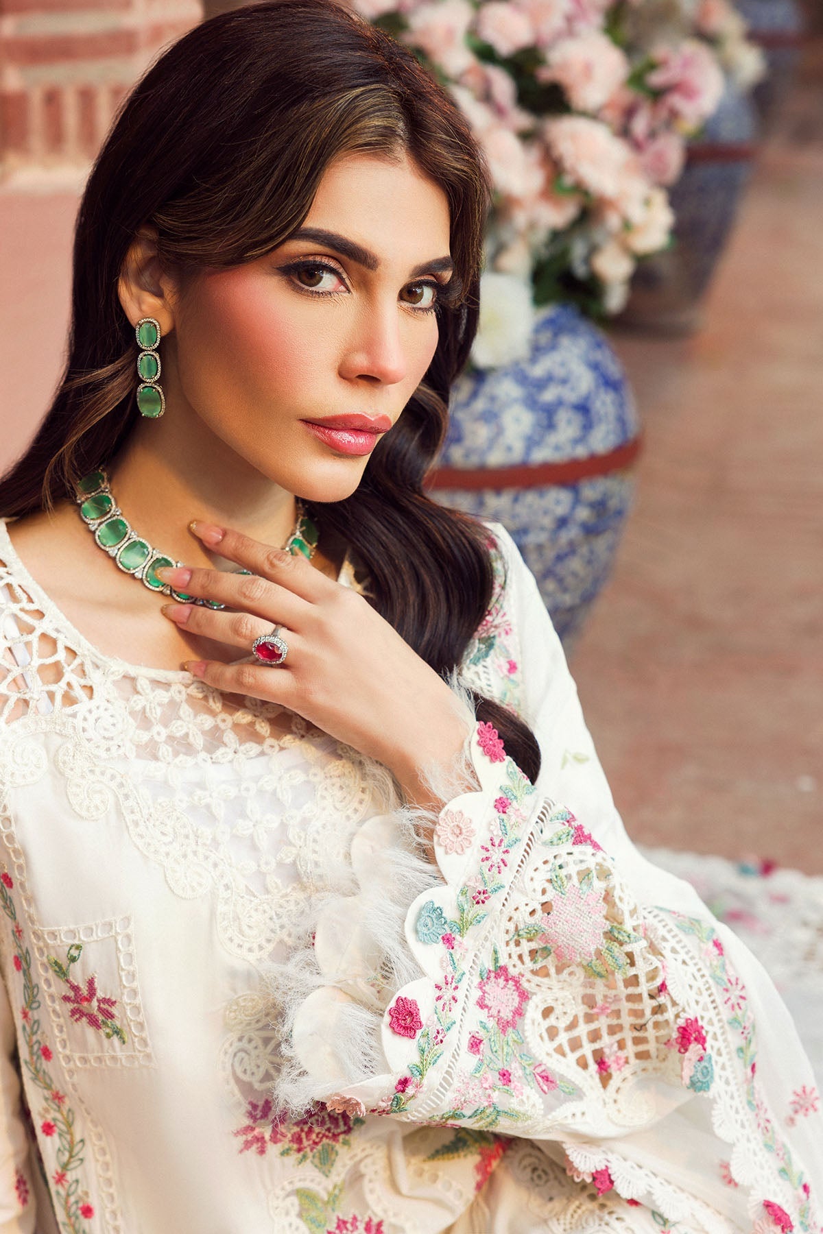 4422-ZAHRA EMBROIDERED LAWN UNSTITCHED