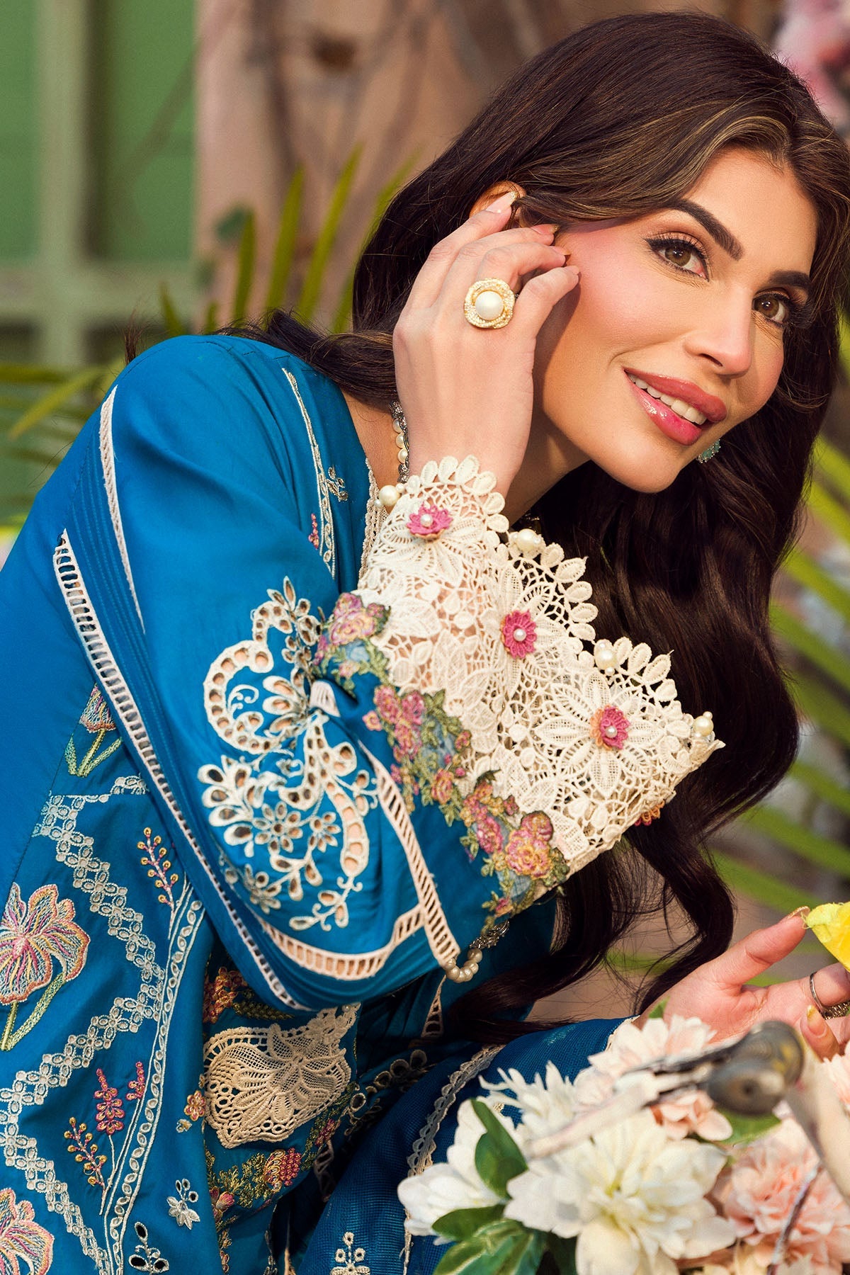 4424-GUL-E-RANA EMBROIDERED LAWN STITCHED