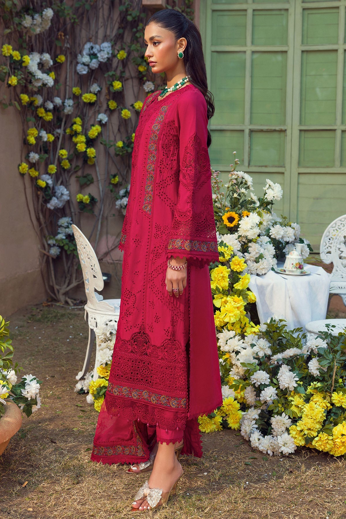 4425-ZOHRA-JABEEN EMBROIDERED LAWN STITCHED