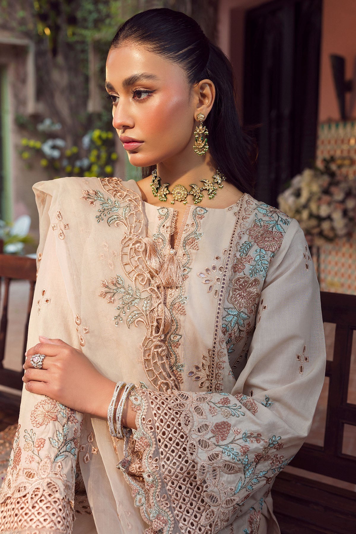 4426-JANNAT EMBROIDERED LAWN STITCHED