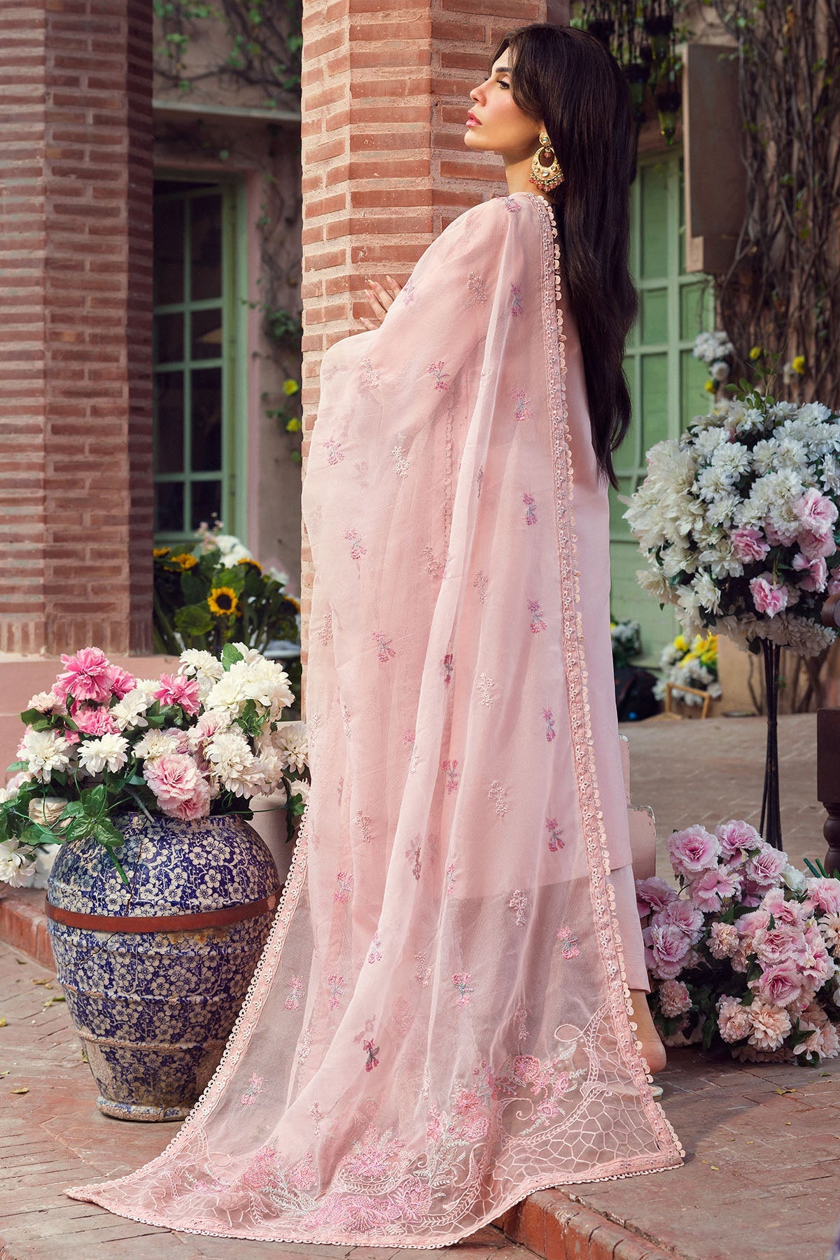 4428-HUDA EMBROIDERED LAWN STITCHED