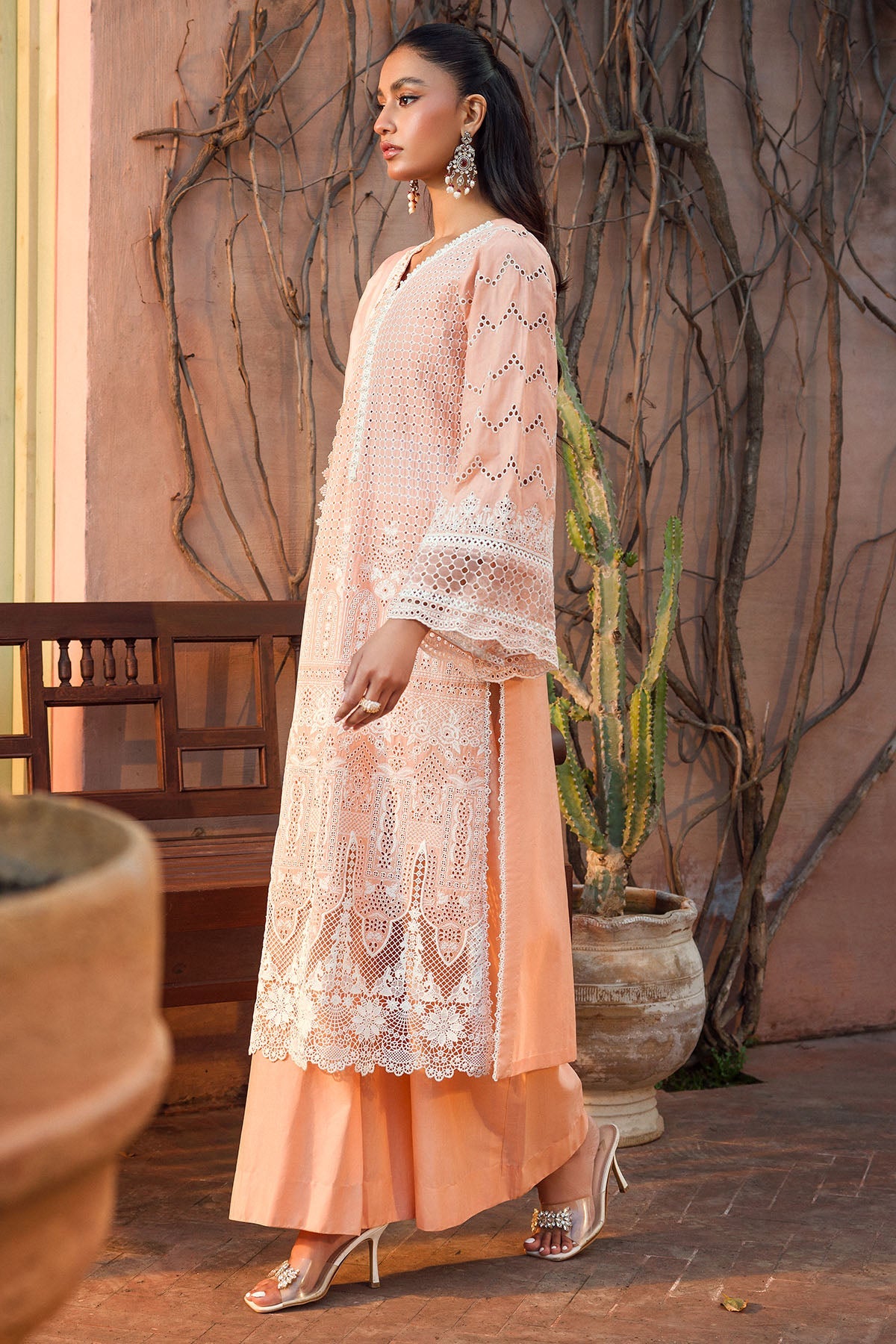 4435-SABIHA EMBROIDERED LAWN STITCHED