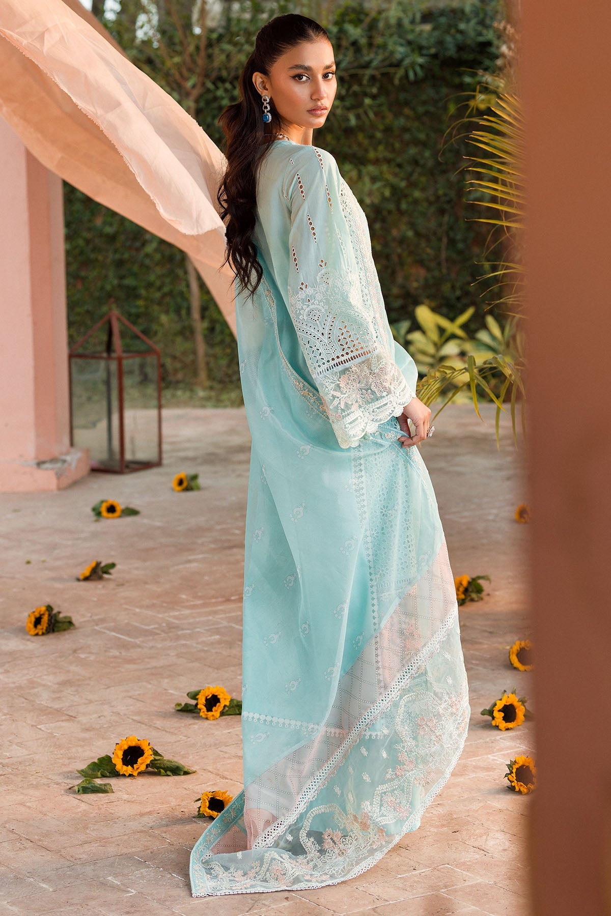 4438-ZOHRA EMBROIDERED LAWN STITCHED