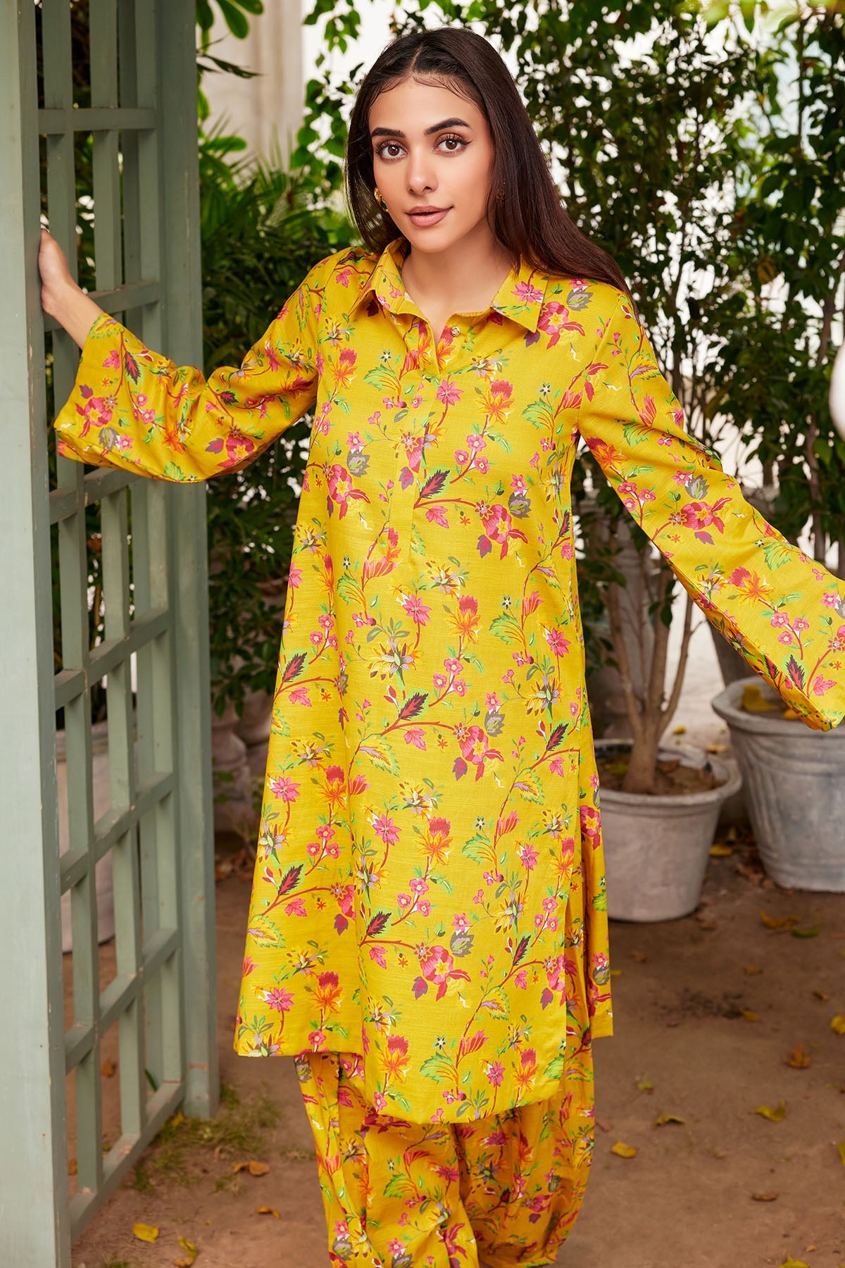 4449-AARZOO DIGITAL PRINTED KHADDAR UNSTITCHED