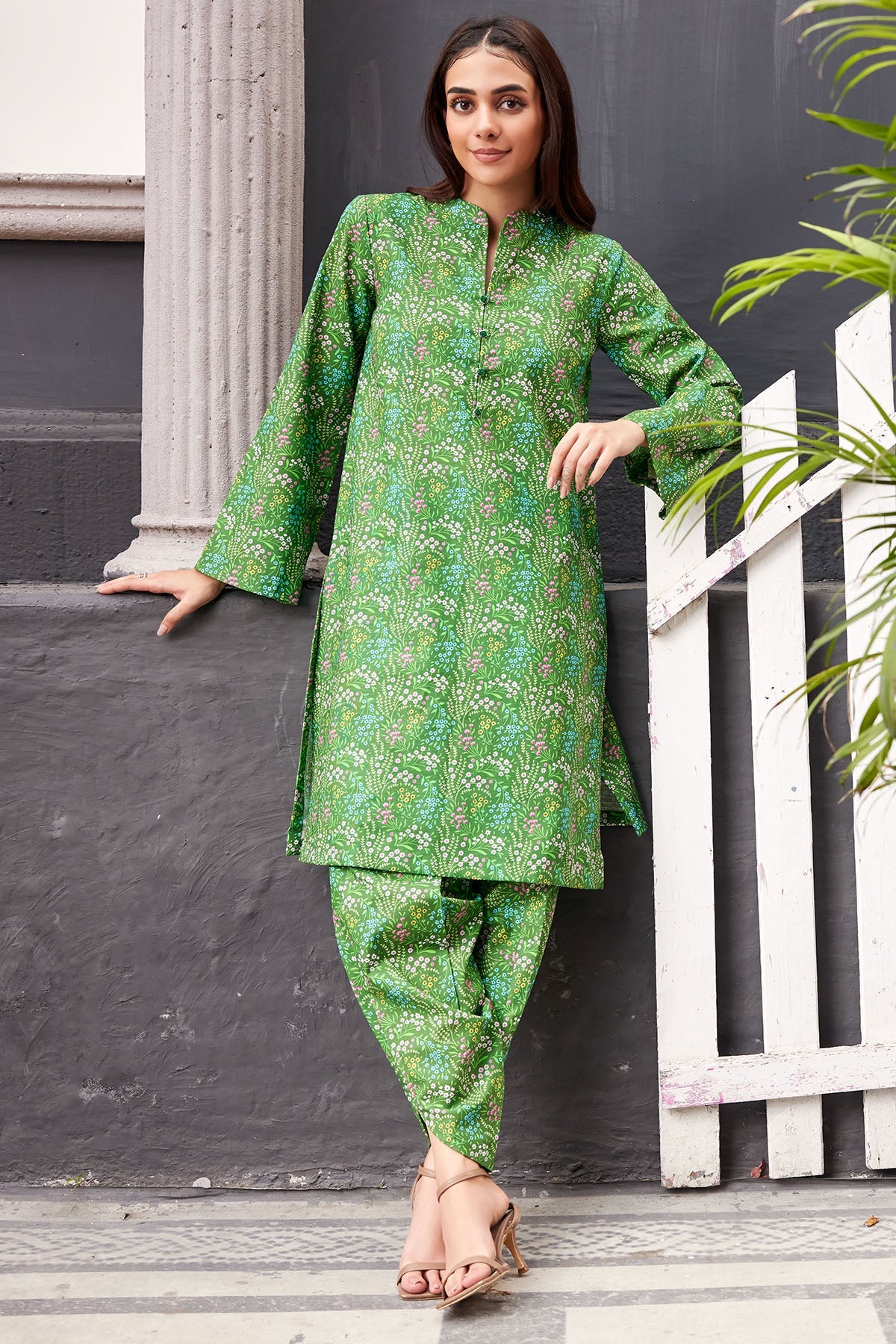 4460-SAMAA DIGITAL PRINTED KHADDAR UNSTITCHED