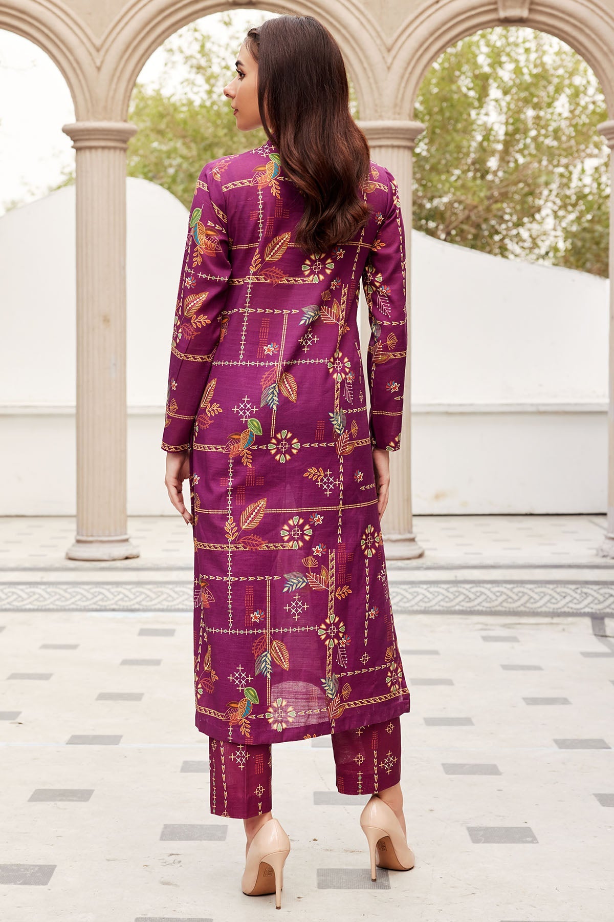 4466-ATTYA DIGITAL PRINTED KHADDAR UNSTITCHED