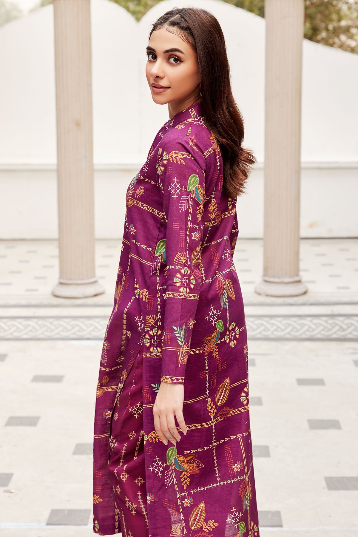 4466-ATTYA DIGITAL PRINTED KHADDAR UNSTITCHED
