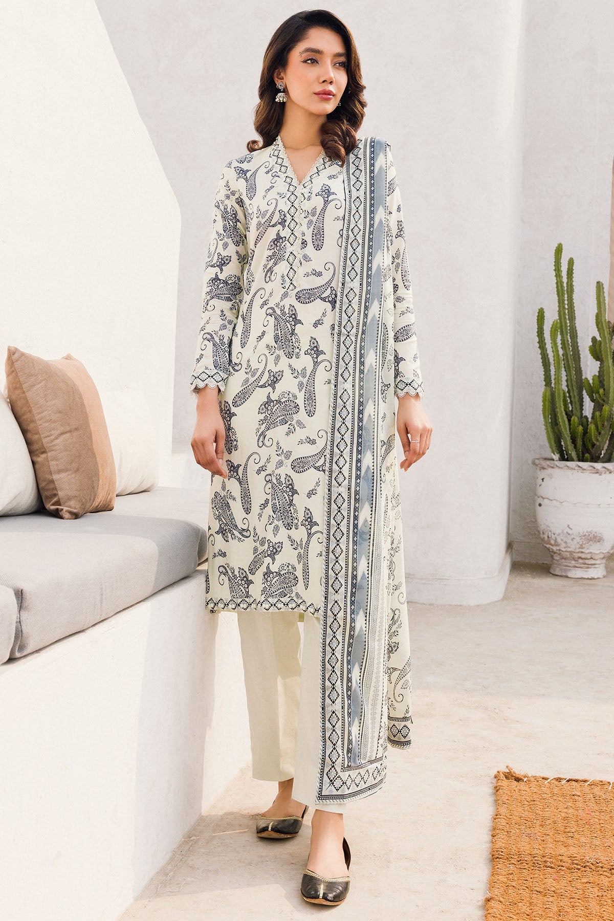 2024 RANG BY MOTIFZ DIGITAL PRINTED LAWN VOL 1