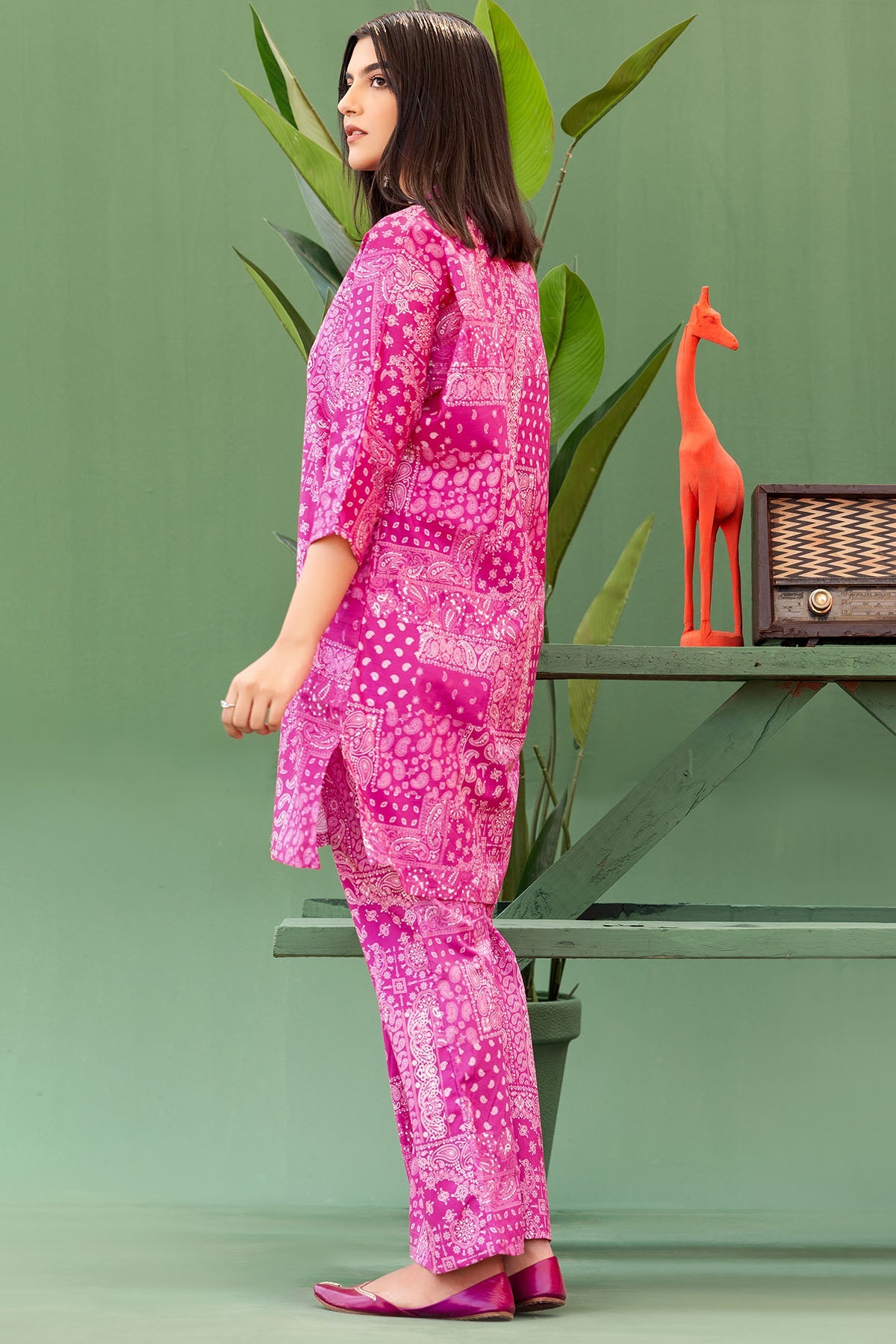 4574-AYMA DIGITAL PRINTED LAWN STITCHED