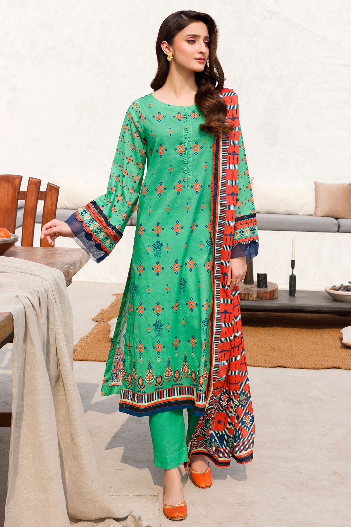 2024 RANG BY MOTIFZ DIGITAL PRINTED LAWN VOL 2