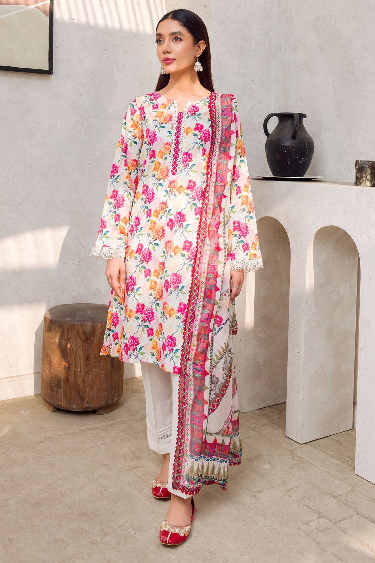 2024 RANG BY MOTIFZ DIGITAL PRINTED LAWN VOL 3
