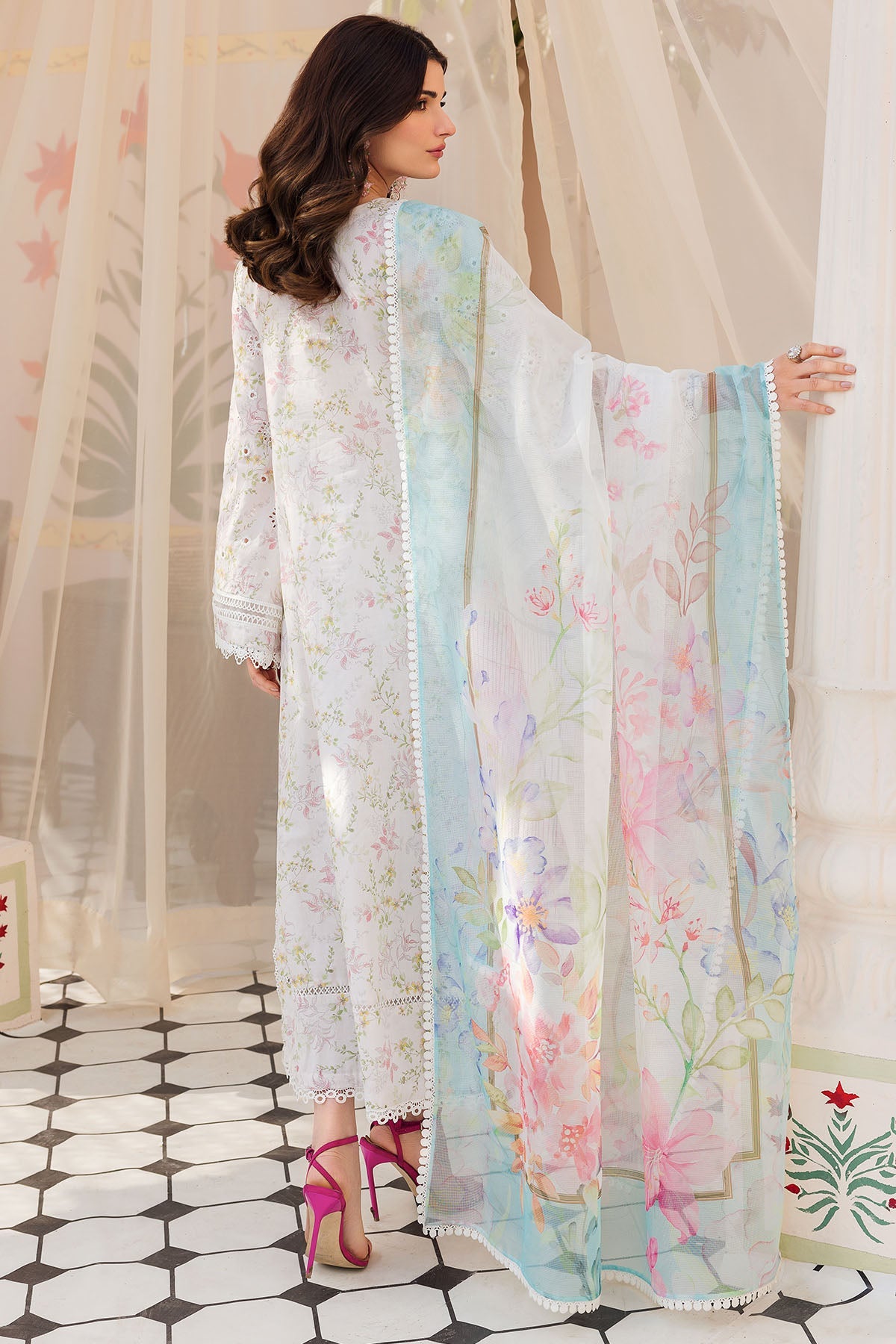 4622-OPHELIA EMBROIDERED LAWN STITCHED