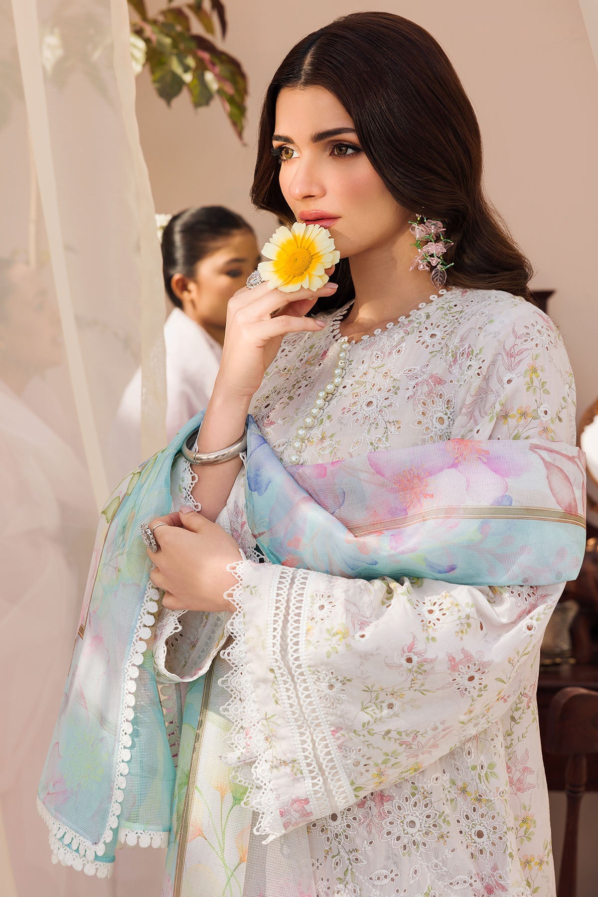 4622-OPHELIA EMBROIDERED LAWN STITCHED