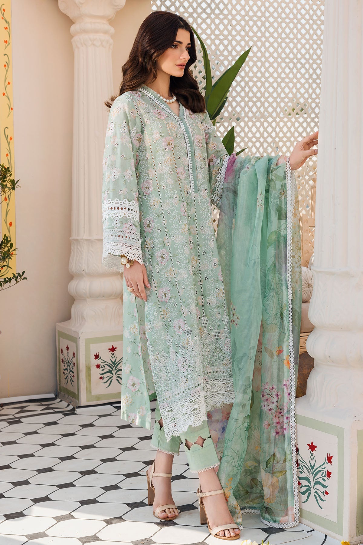 4624-ALASKA EMBROIDERED LAWN UNSTITCHED