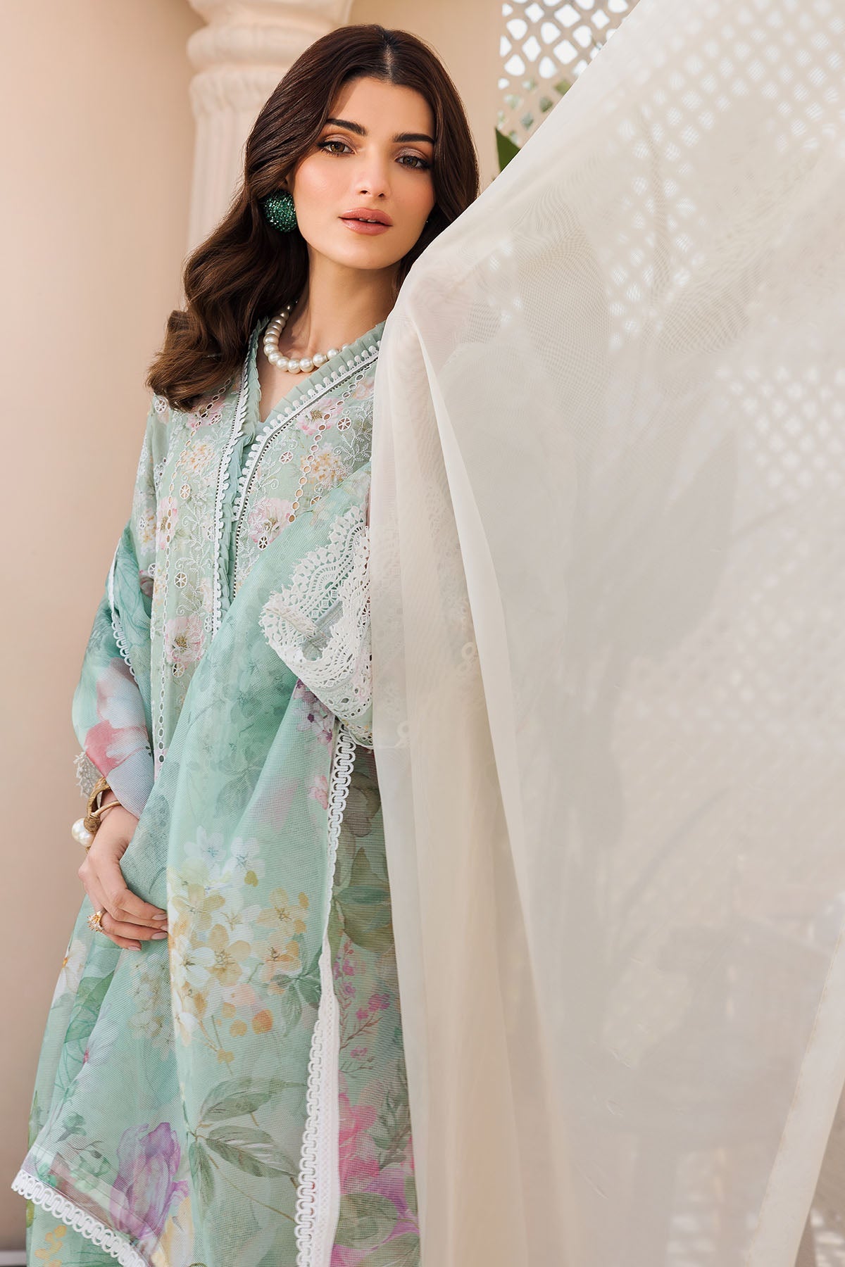 4624-ALASKA EMBROIDERED LAWN UNSTITCHED