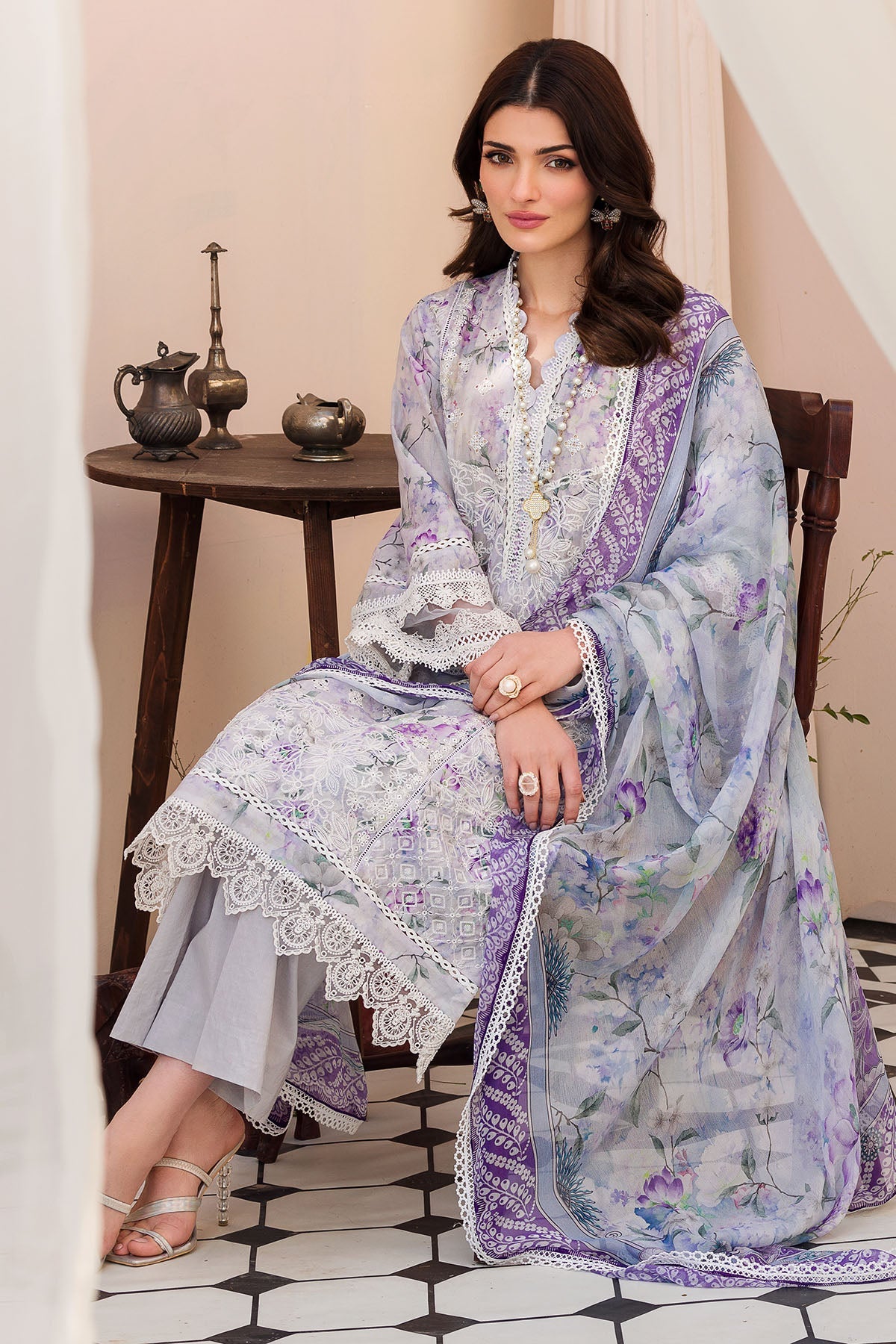 4628-IZMIT EMBROIDERED LAWN UNSTITCHED