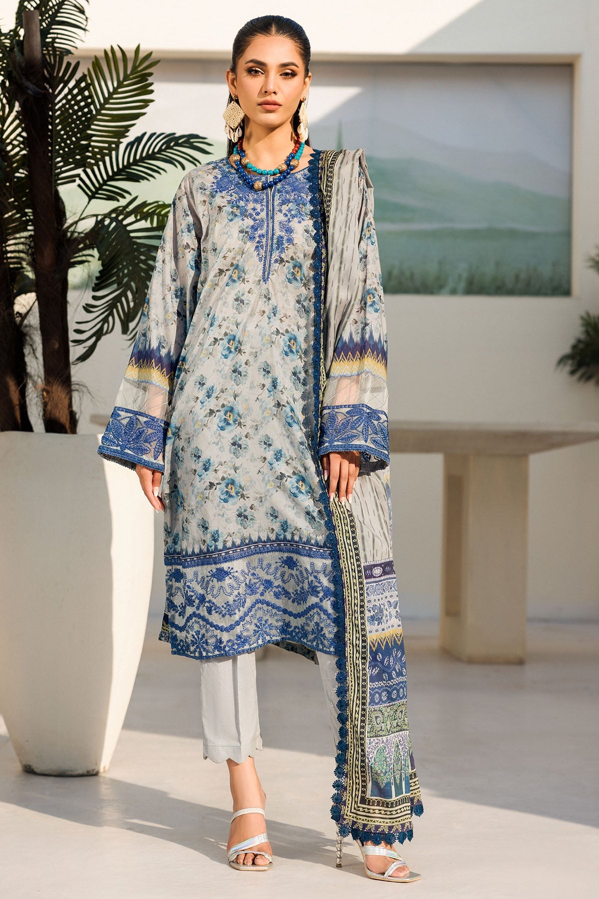 4631-MOHINI DIGITAL PRINTED LAWN UNSTITCHED