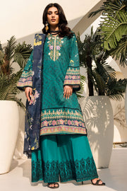 4636-EVERGLADE DIGITAL PRINTED LAWN STITCHED