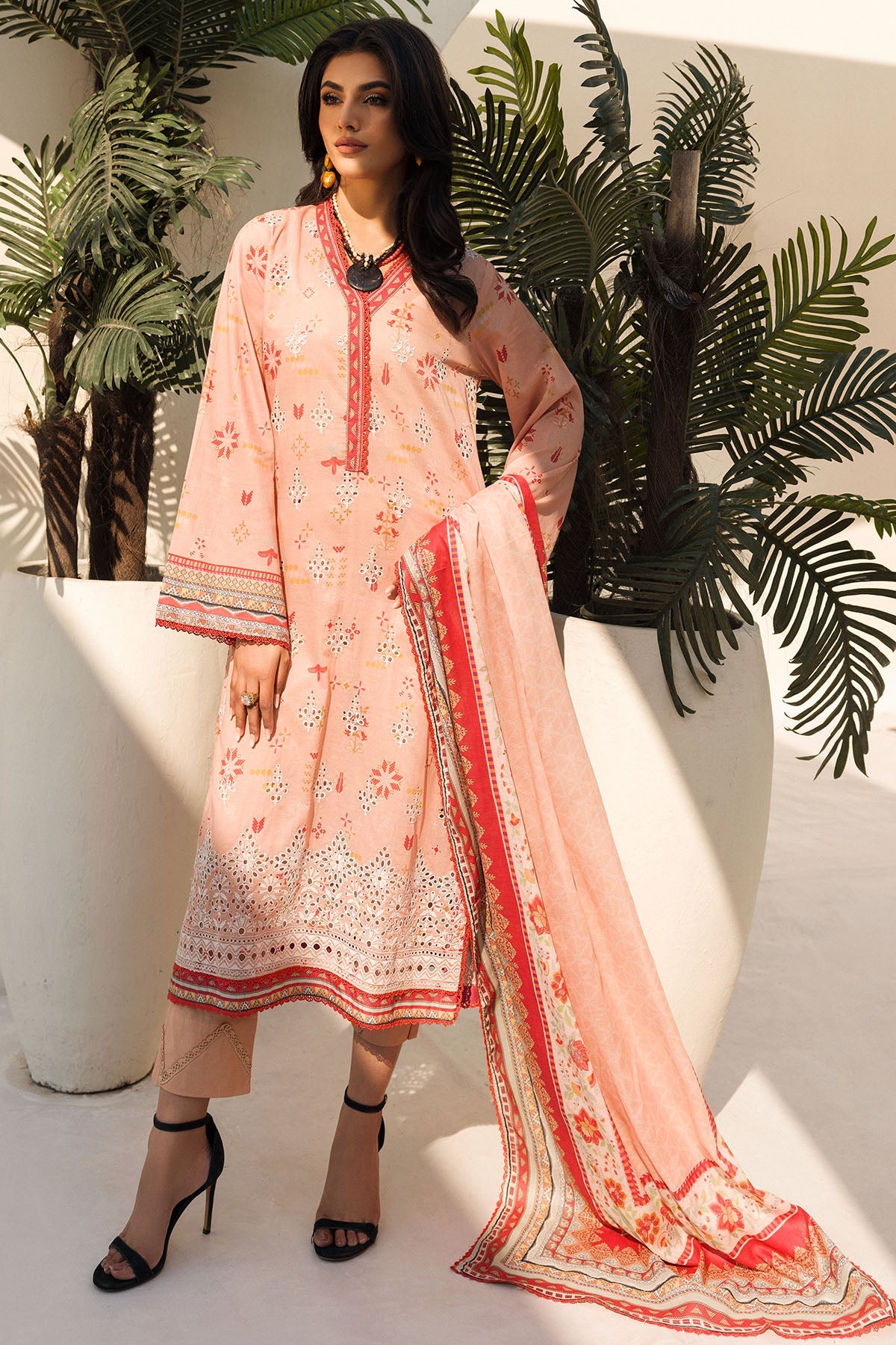 4639-NEELKAMAL DIGITAL PRINTED LAWN UNSTITCHED