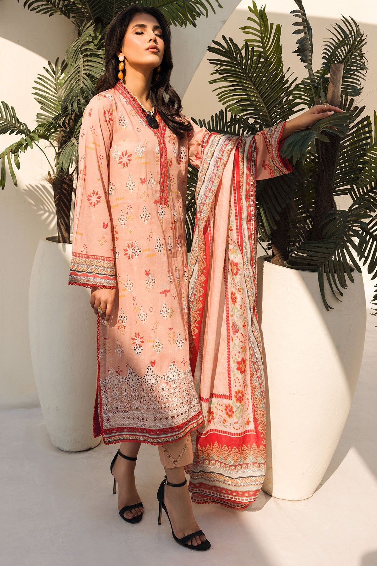 4639-NEELKAMAL DIGITAL PRINTED LAWN UNSTITCHED