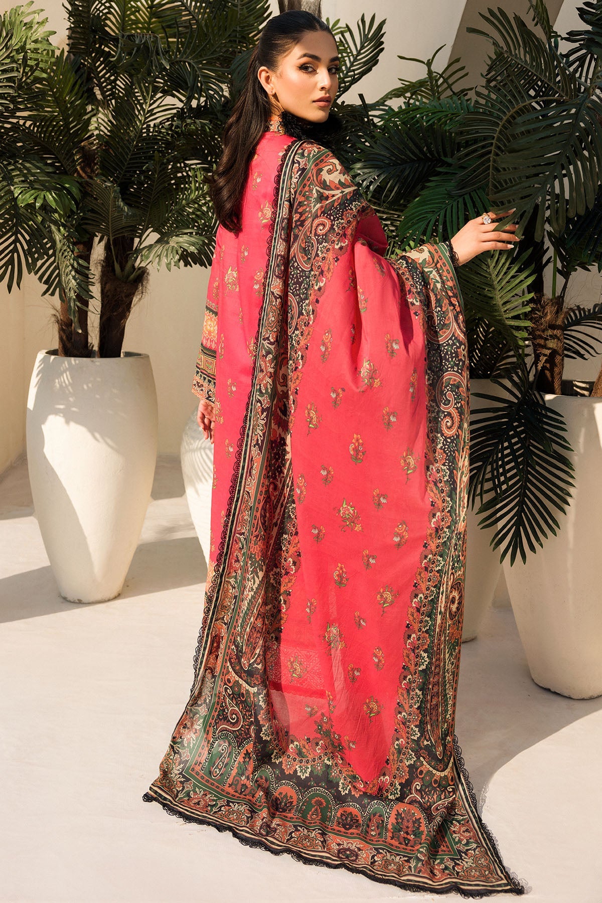 4641-SAPPHIRE DIGITAL PRINTED LAWN STITCHED