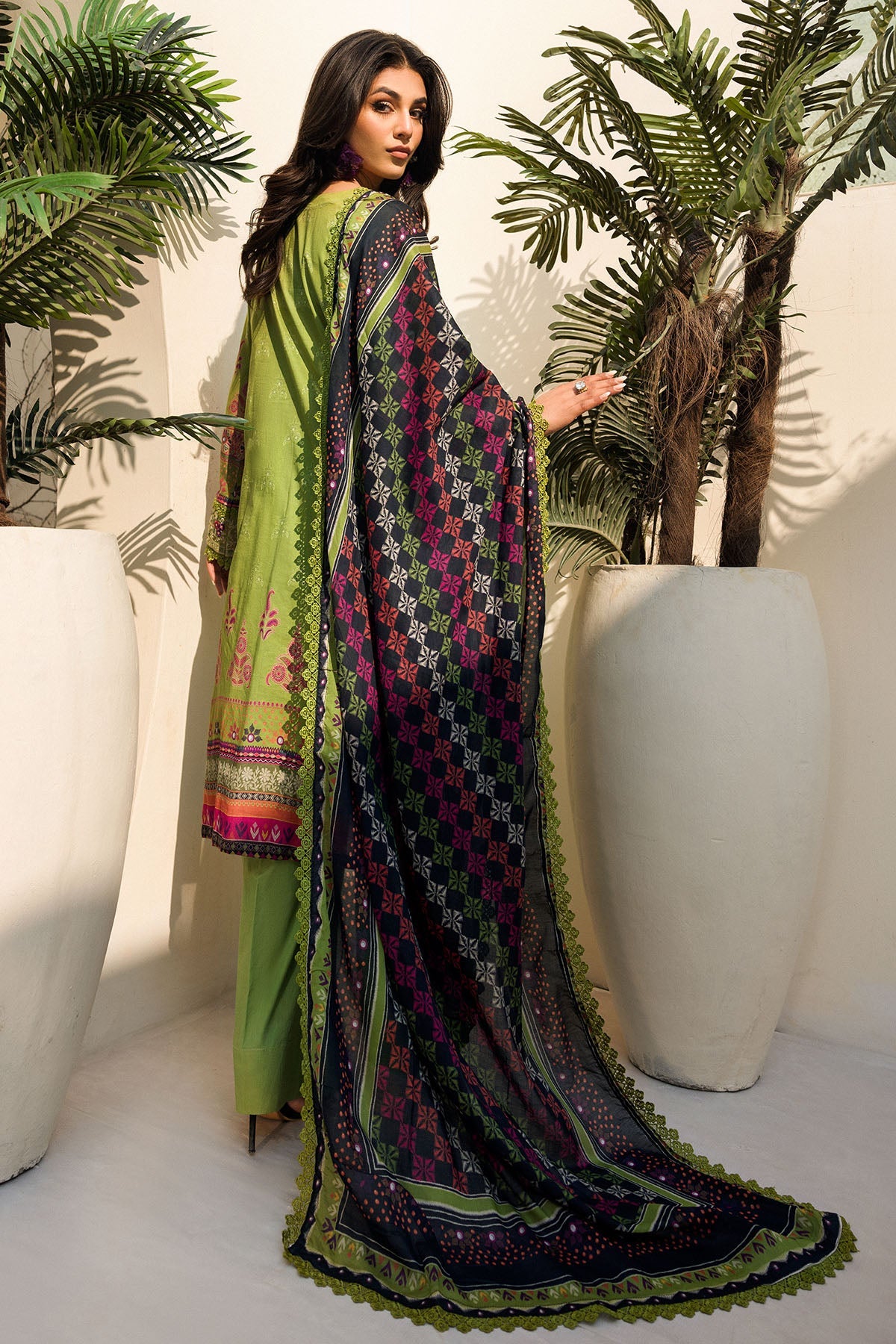 4642-MAYARA DIGITAL PRINTED LAWN STITCHED