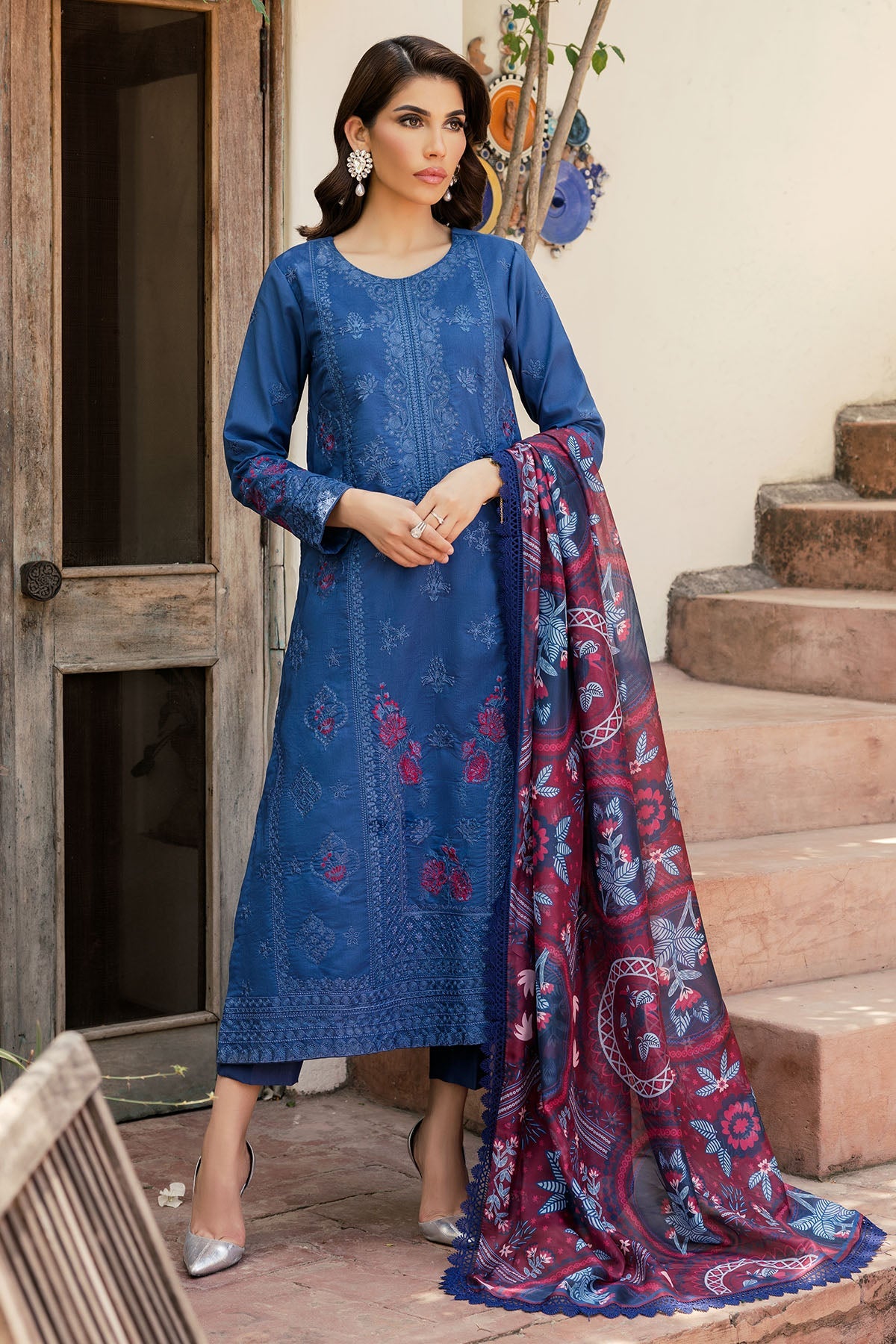 2024 MOTIFZ PREMIUM EMBROIDERED LAWN VOL 3