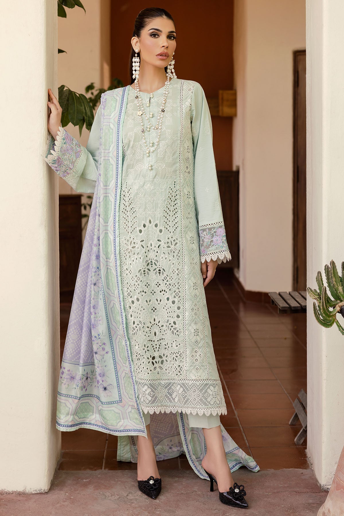 2024 MOTIFZ PREMIUM EMBROIDERED LAWN VOL 3