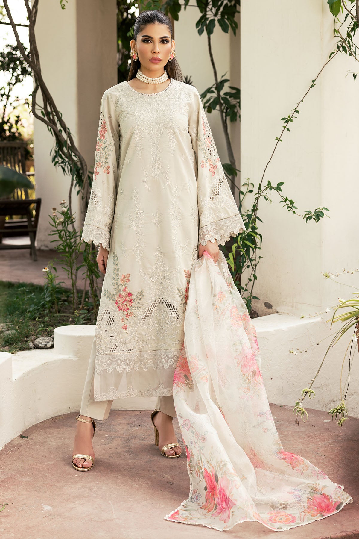 2024 MOTIFZ PREMIUM EMBROIDERED LAWN VOL 3