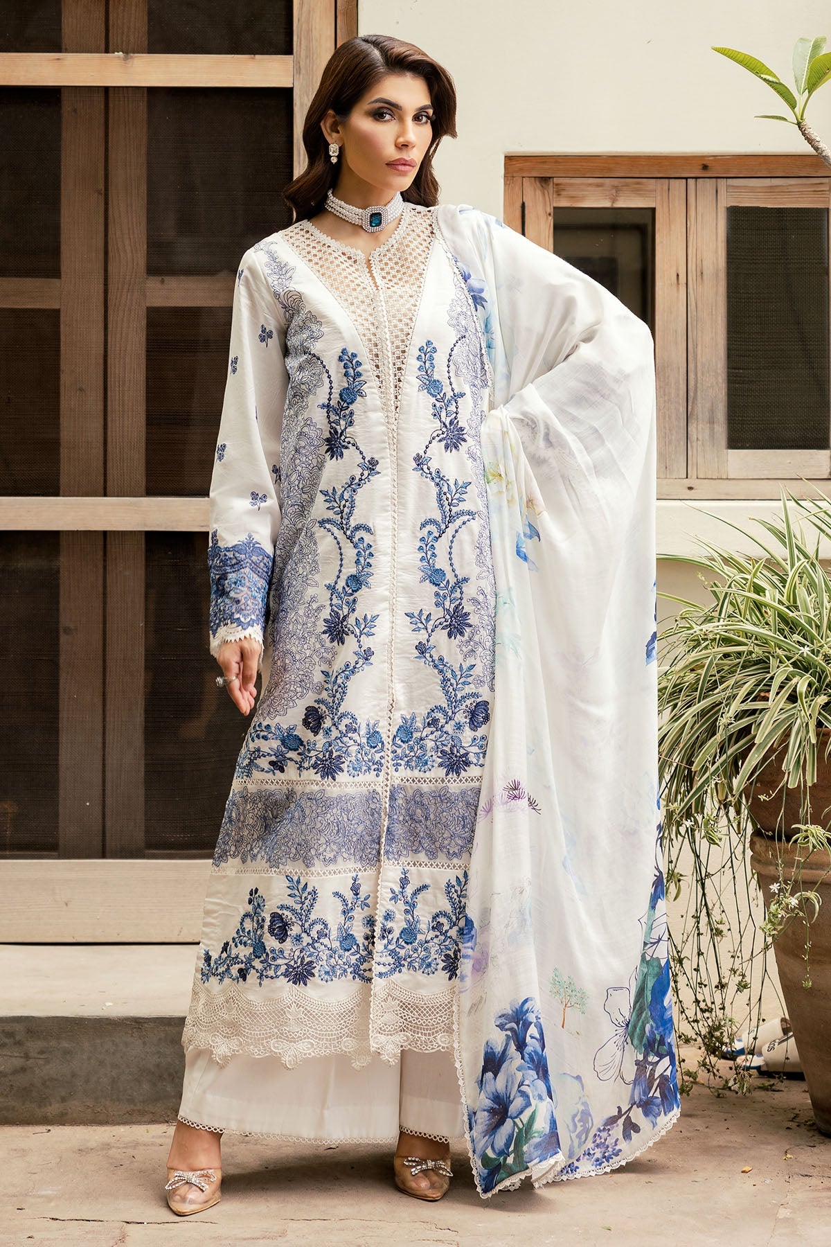 2024 MOTIFZ PREMIUM EMBROIDERED LAWN VOL 3