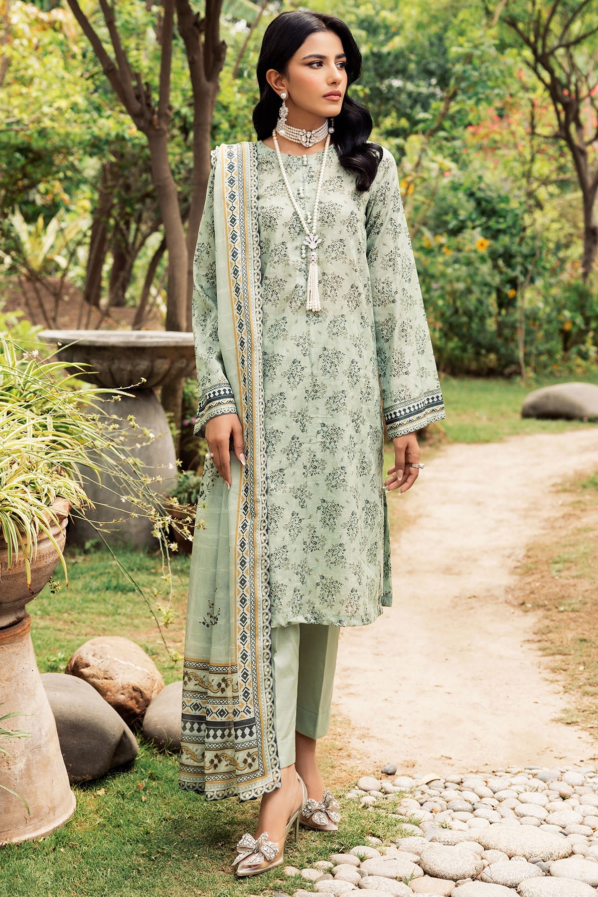 2024 RANG BY MOTIFZ DIGITAL PRINTED LAWN VOL 5